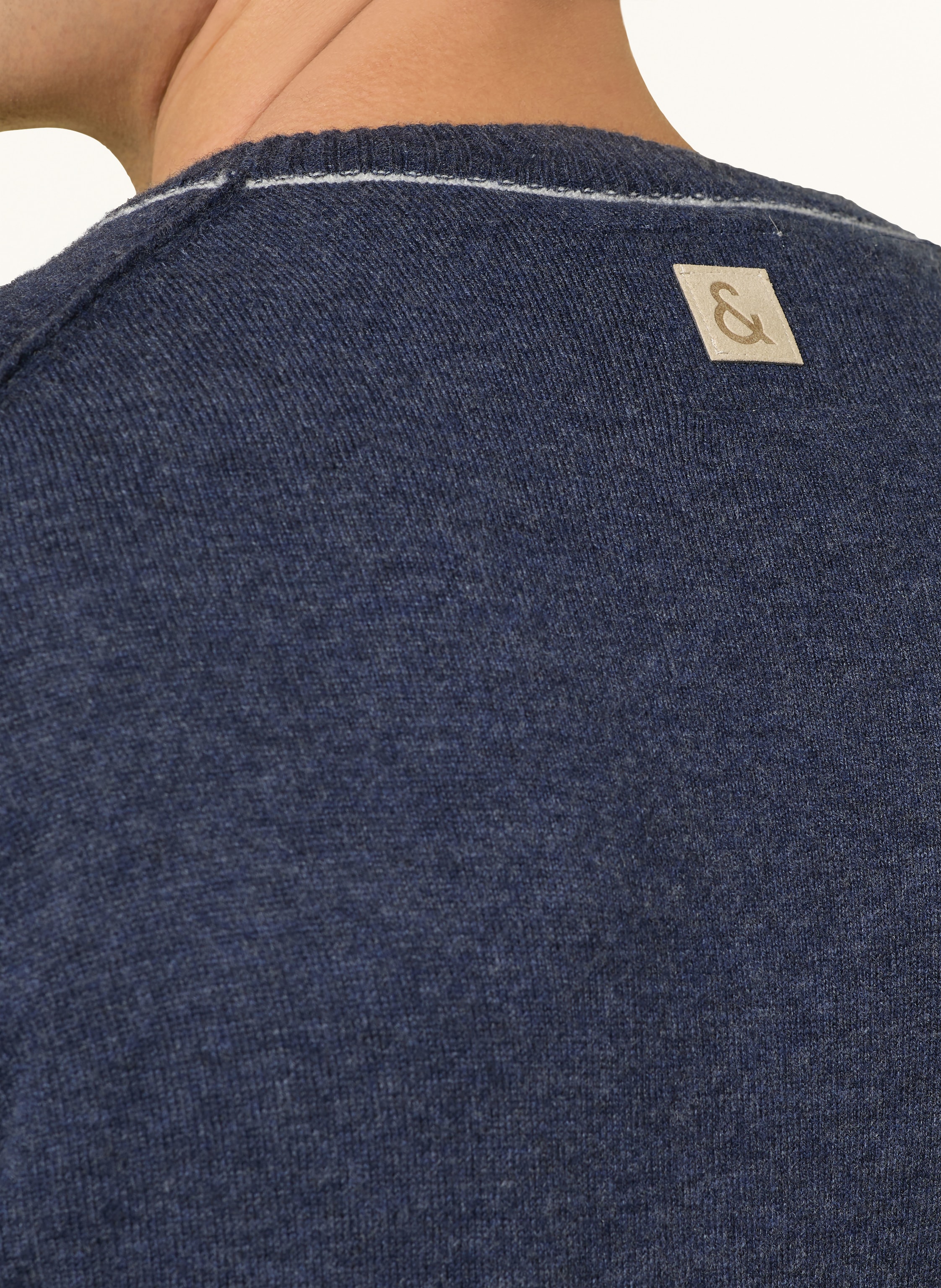 Thumbnail - Colours & Sons Pullover Mit Merinowolle blau