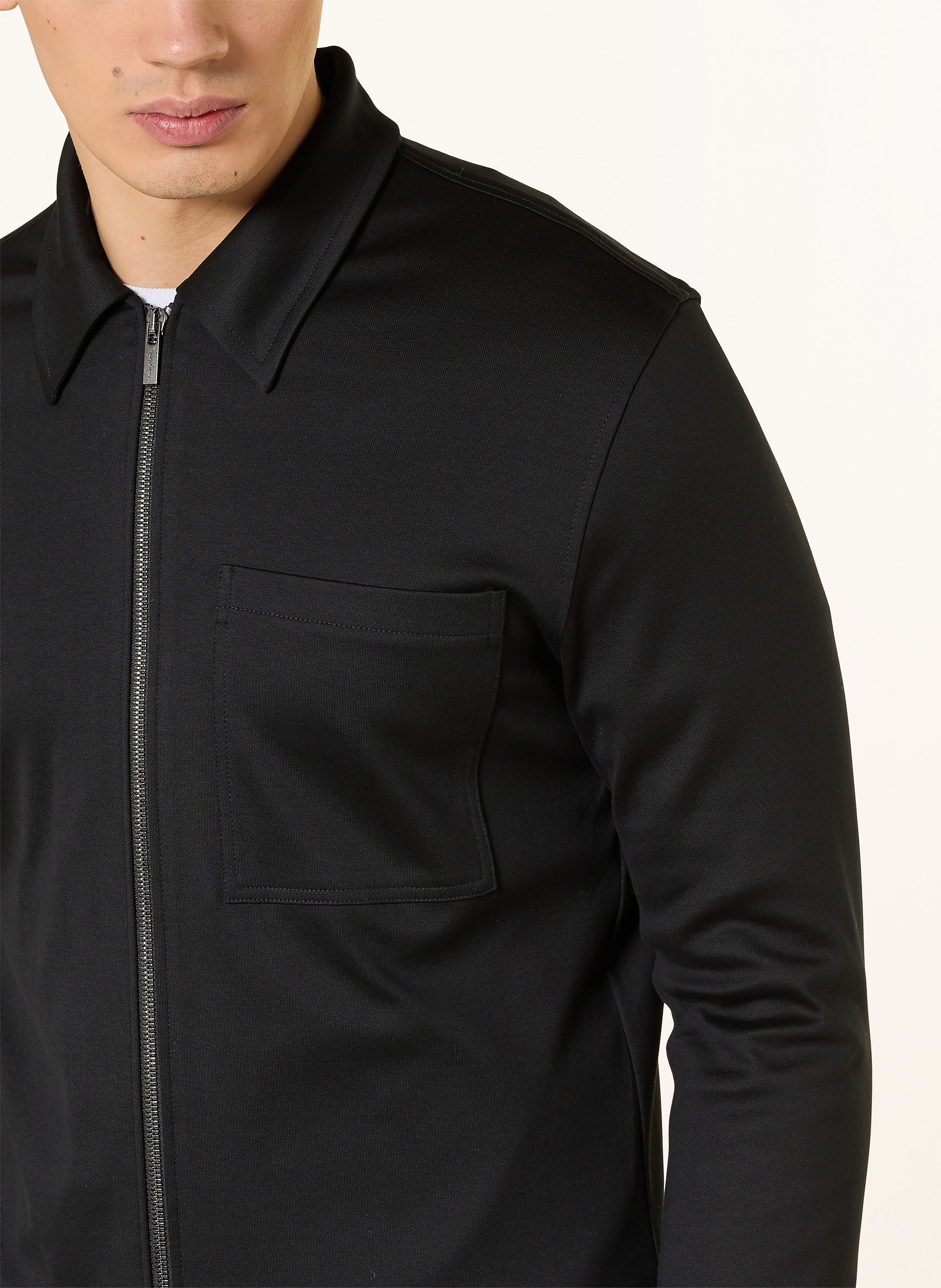 Thumbnail - Desoto Jersey-Overjacket schwarz