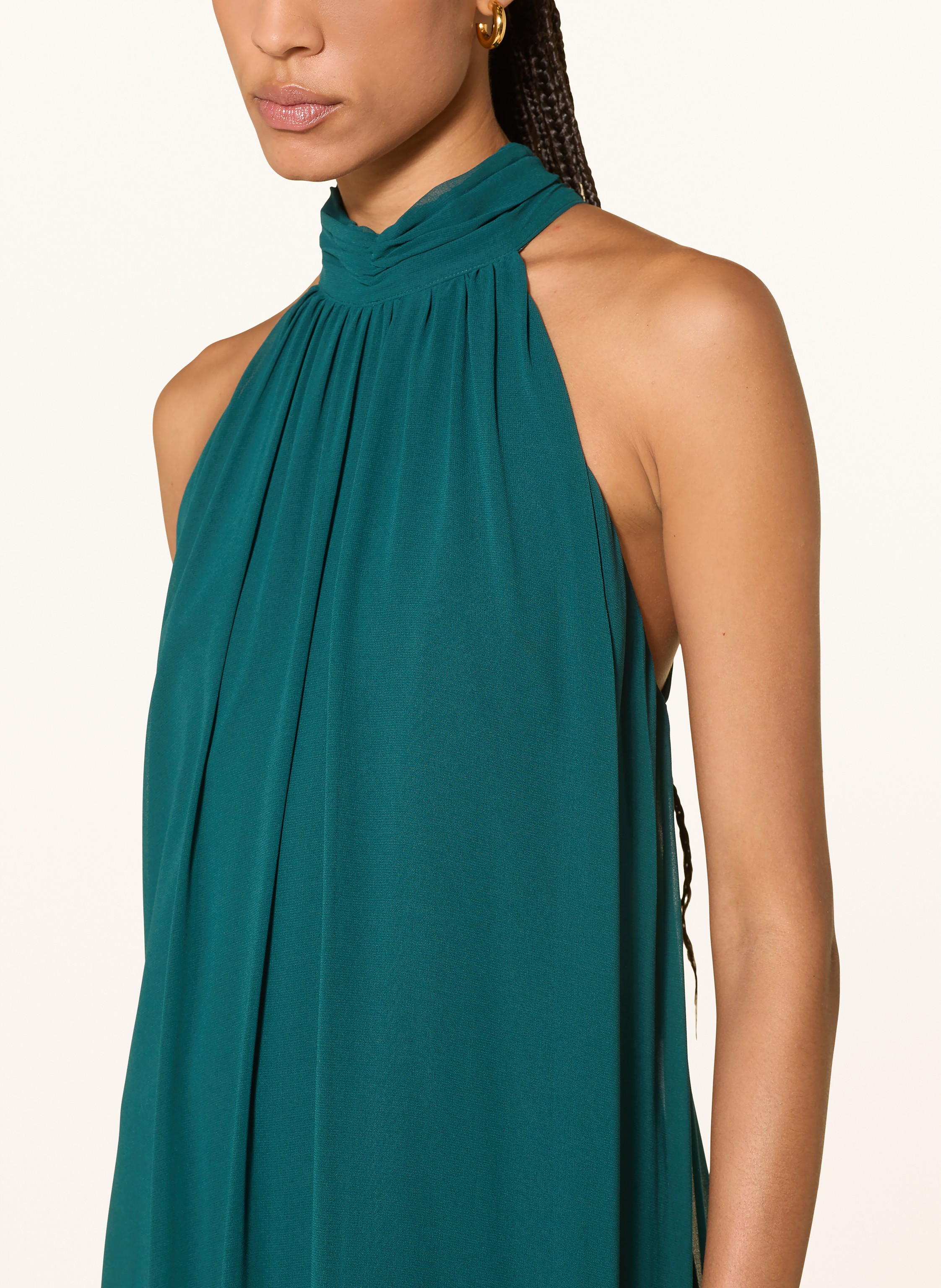 Thumbnail - Apart Kleid Mit Rüschen gruen