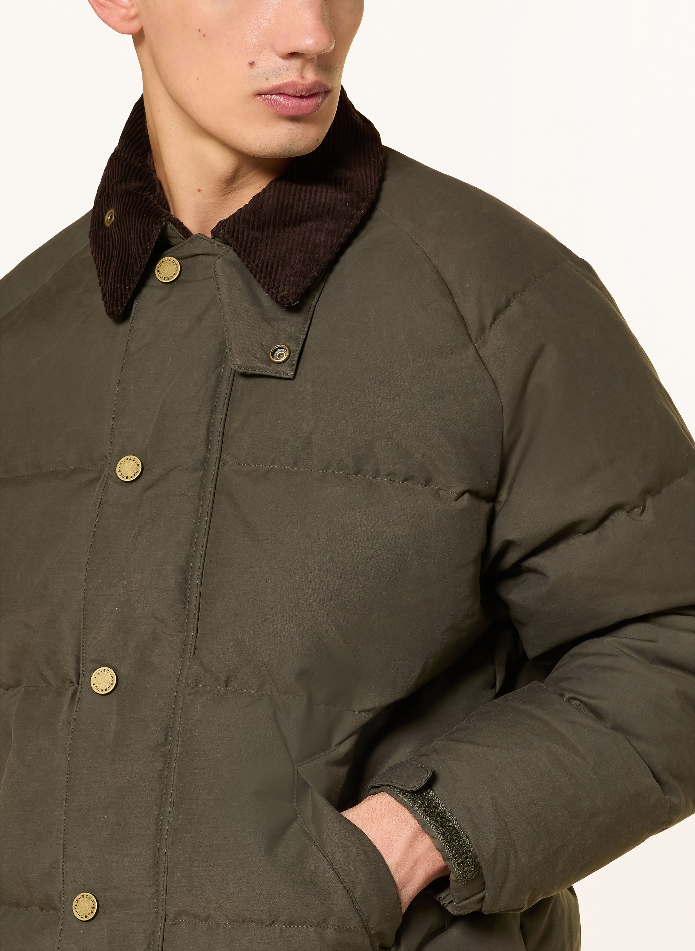 Thumbnail - Sorel Daunenjacke Sorel Wax gruen