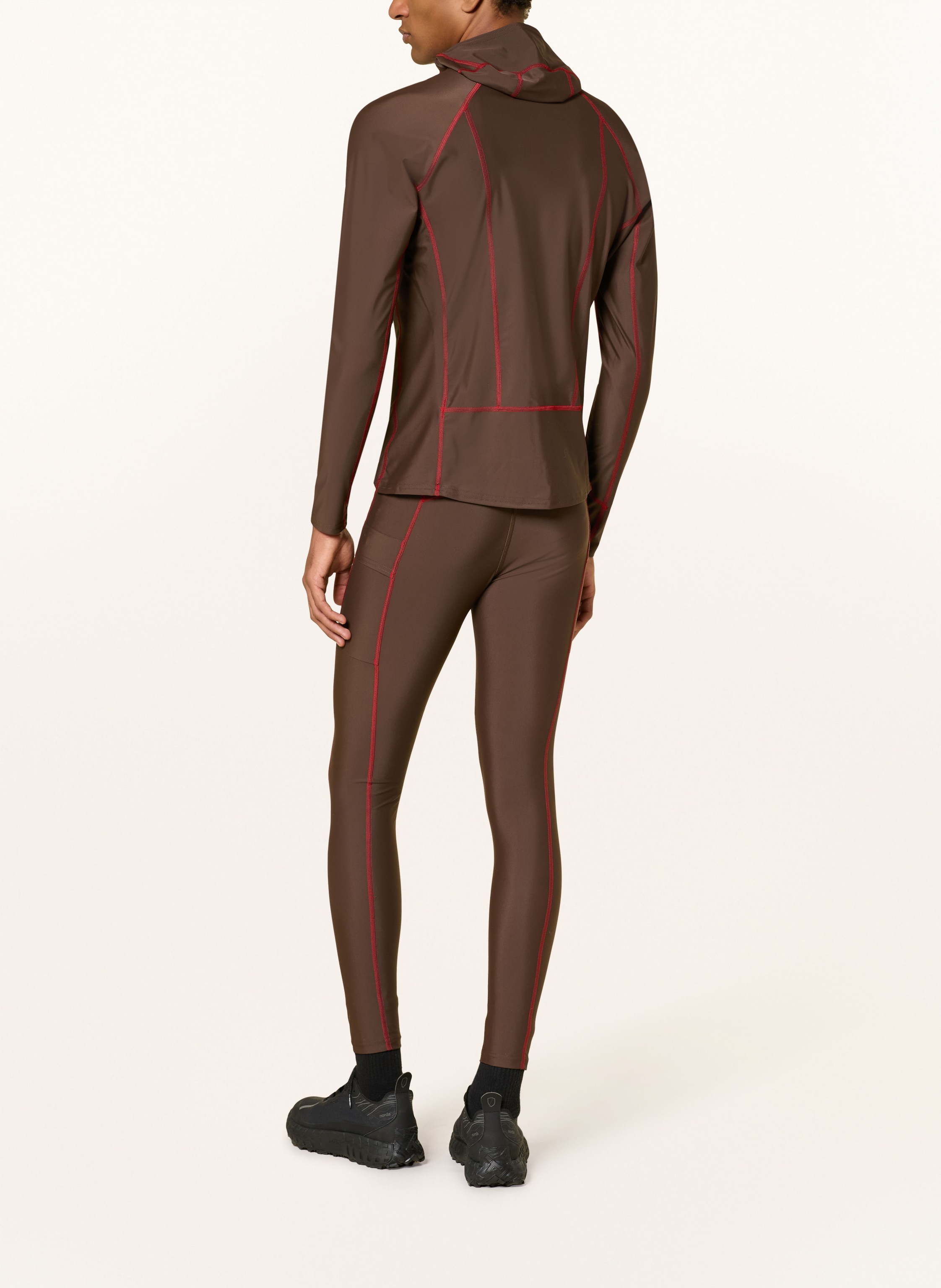 Thumbnail - 66°North Lauf-Tights braun