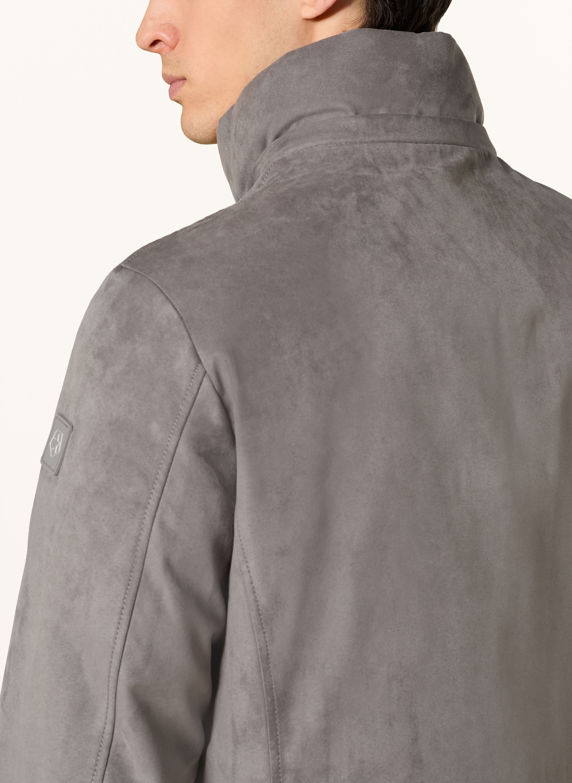 Thumbnail - Milestone Jacke Msbennet grau