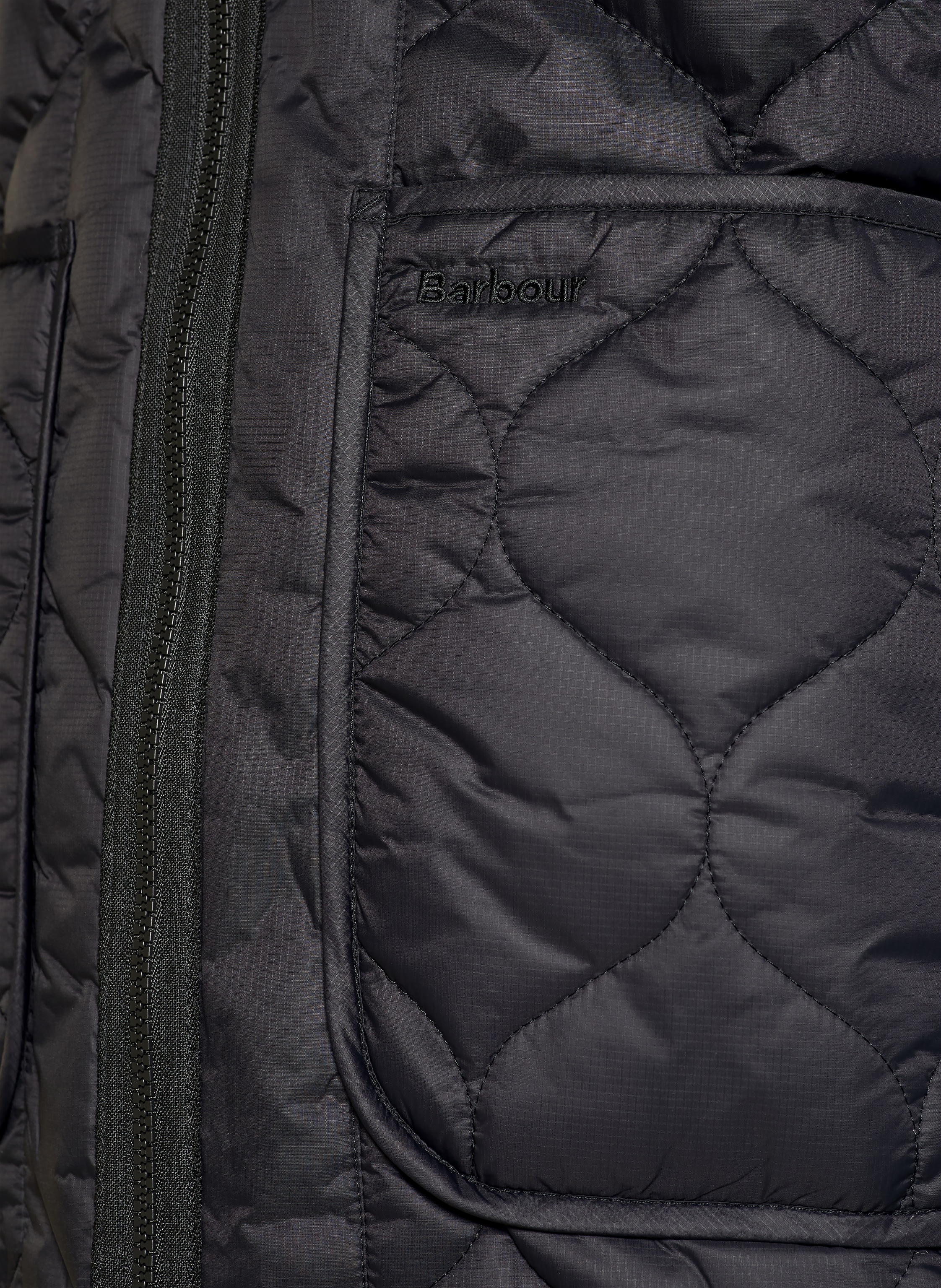 Thumbnail - Barbour Steppweste Liddesdale schwarz