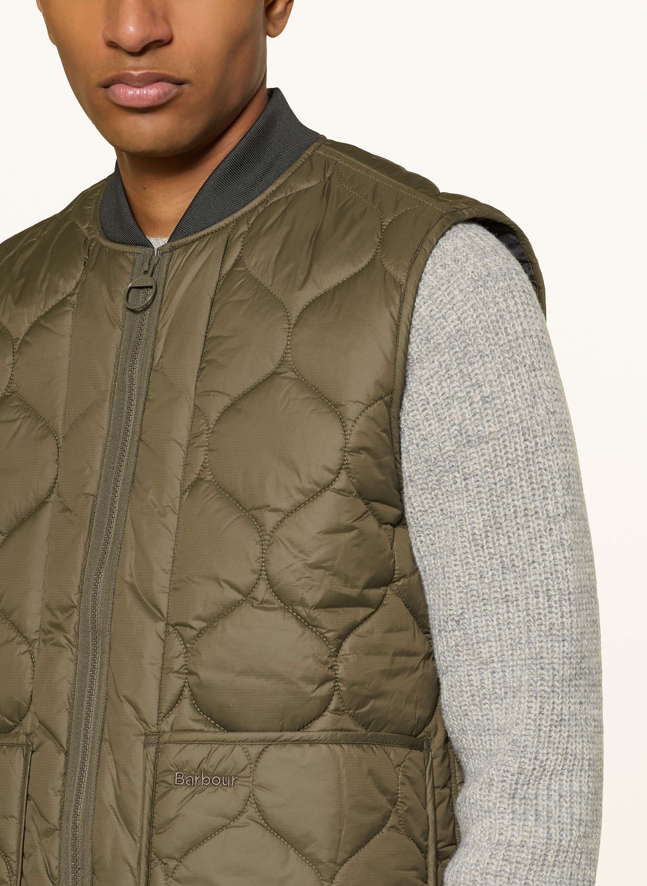 Thumbnail - Barbour Steppweste Liddesdale gruen