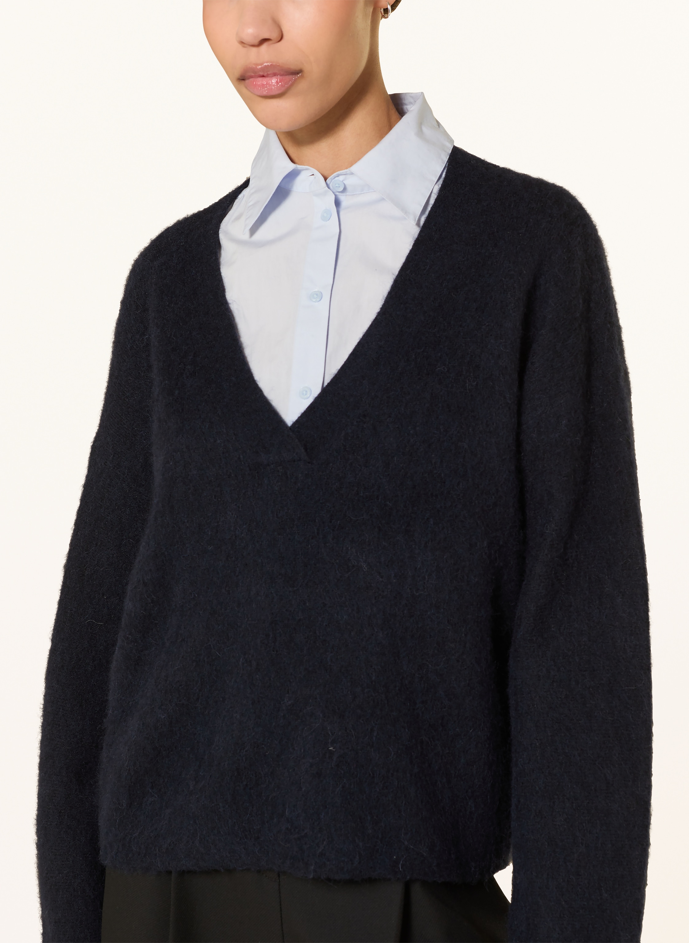 Thumbnail - Boss Pullover Fiti blau