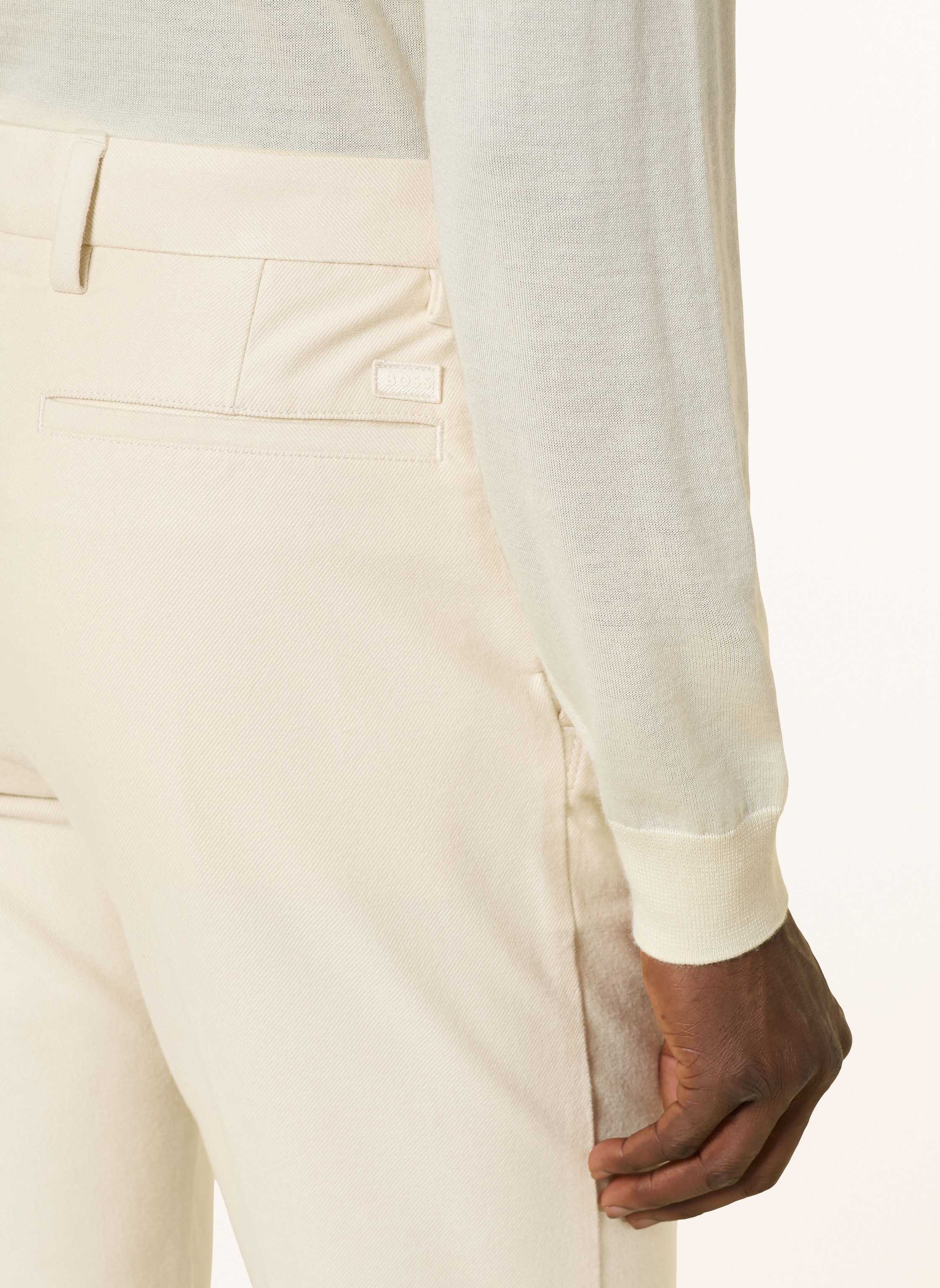 Thumbnail - Boss Chino Kaiton Slim Fit weiss