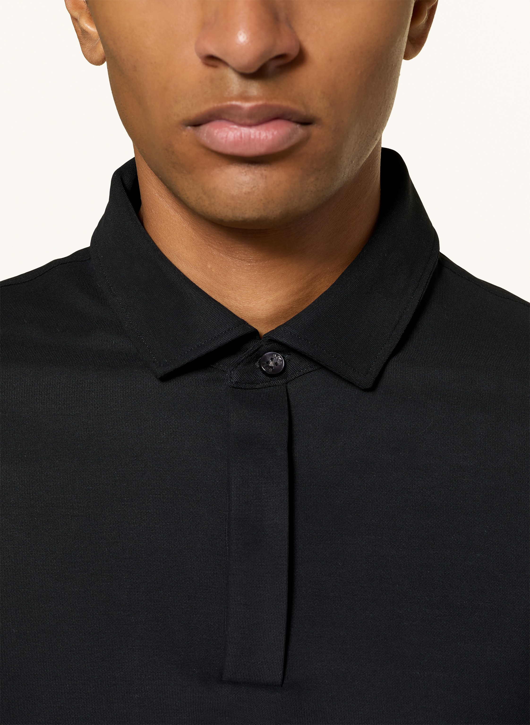 Thumbnail - Boss Jersey-Poloshirt Person schwarz