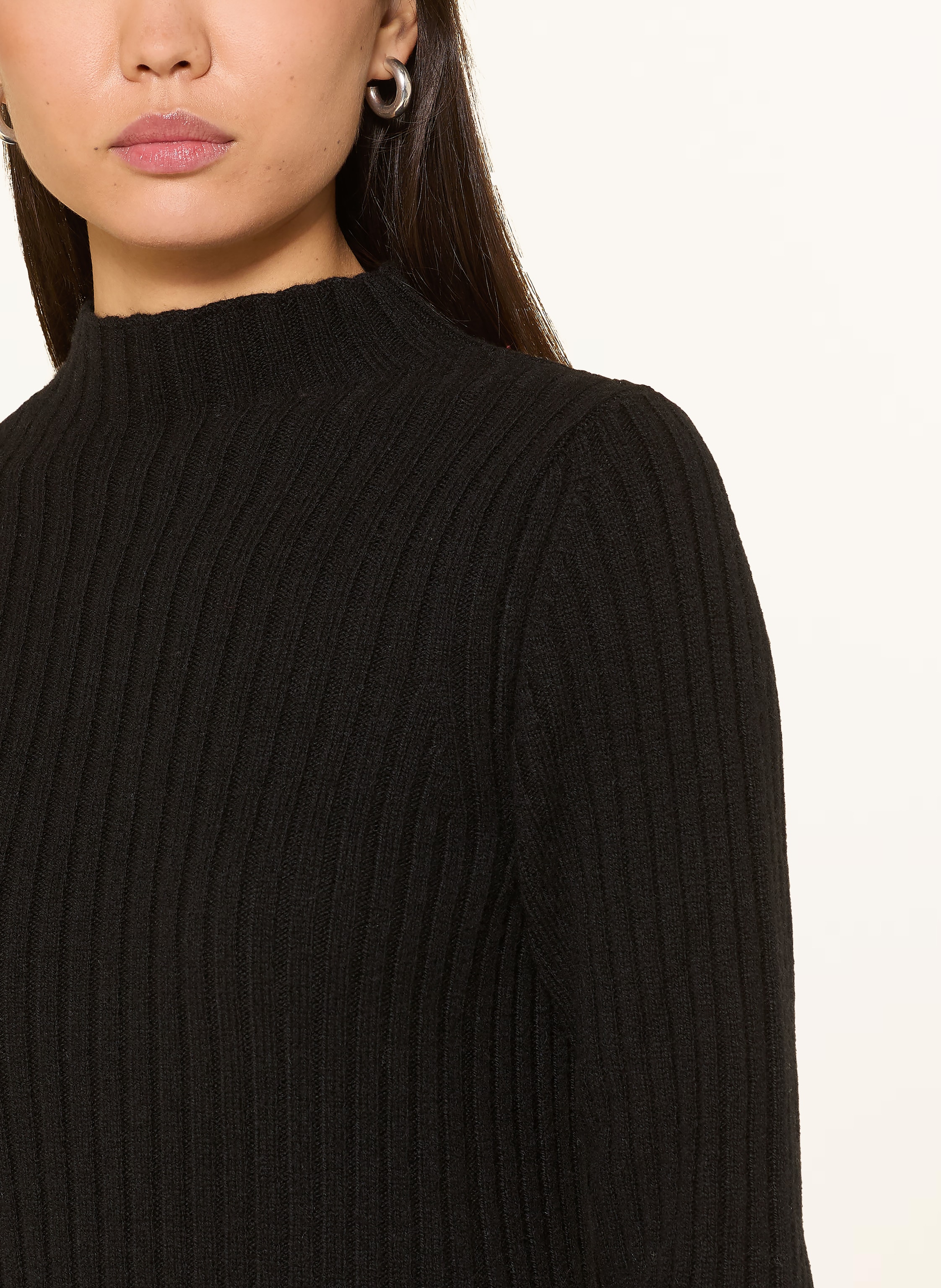 Thumbnail - Maerz Muenchen Strickkleid schwarz