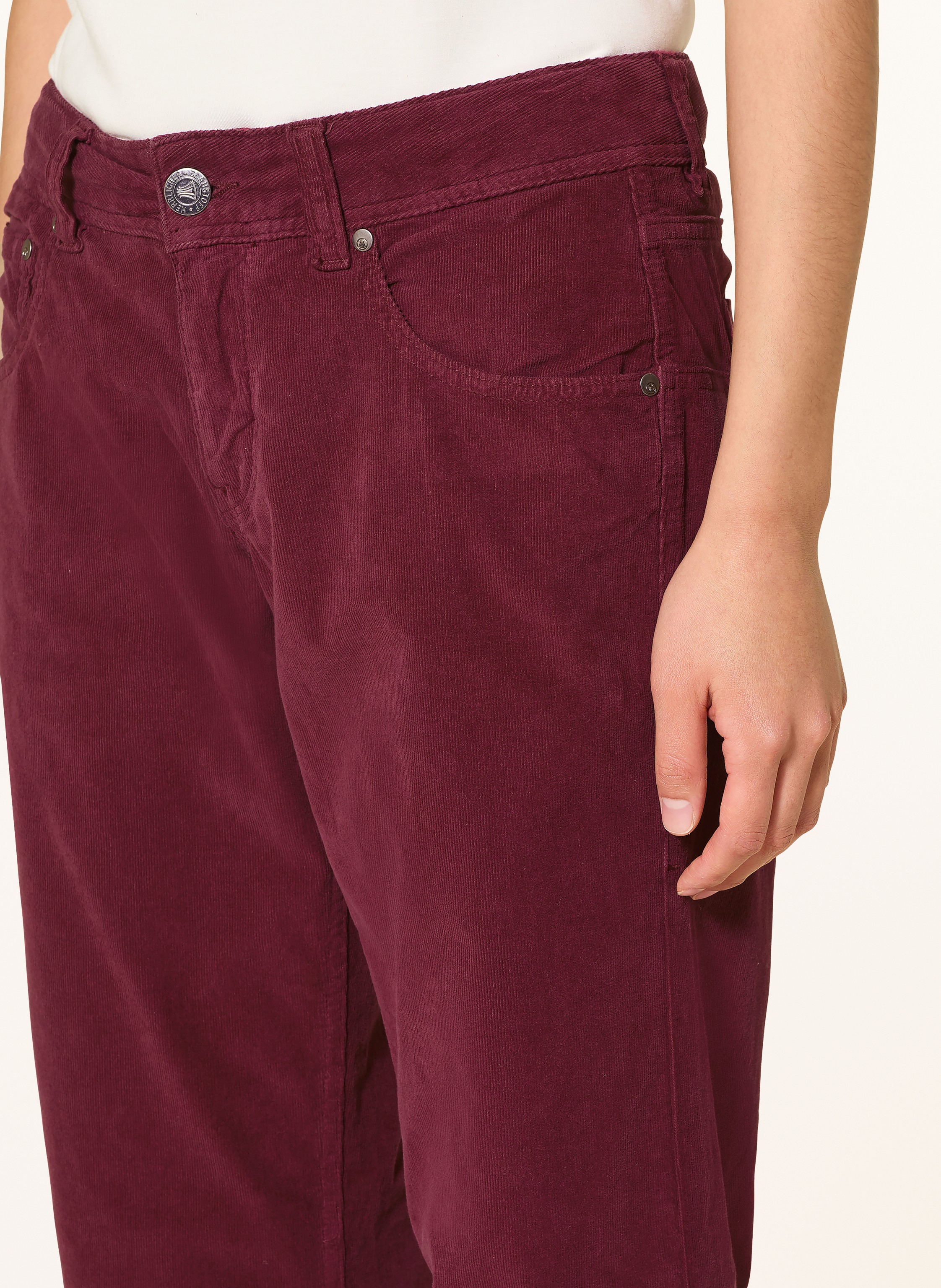 Thumbnail - Herrlicher Cordhose Edna rot