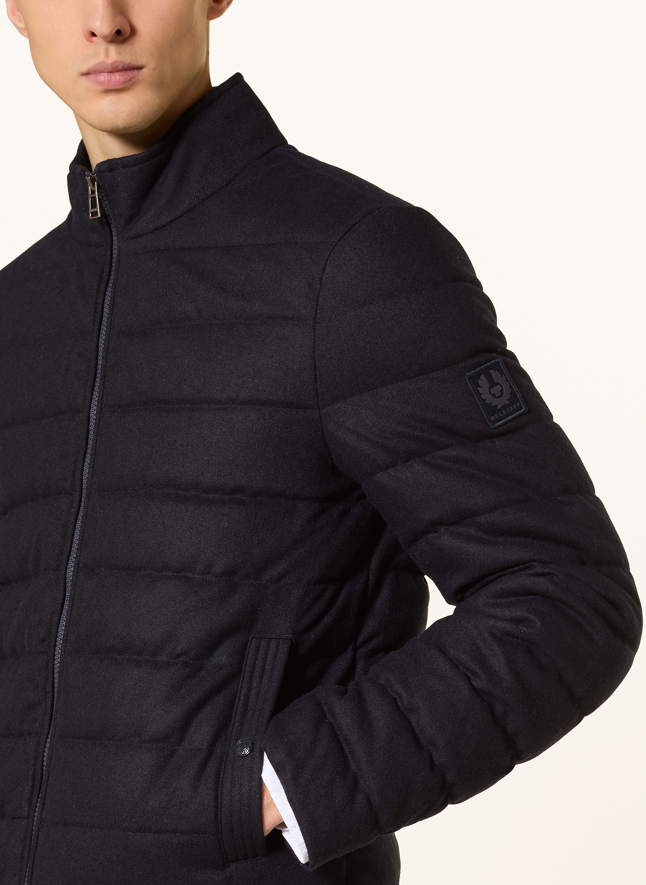 Thumbnail - Belstaff Lightweight-Daunenjacke Circuiteer blau