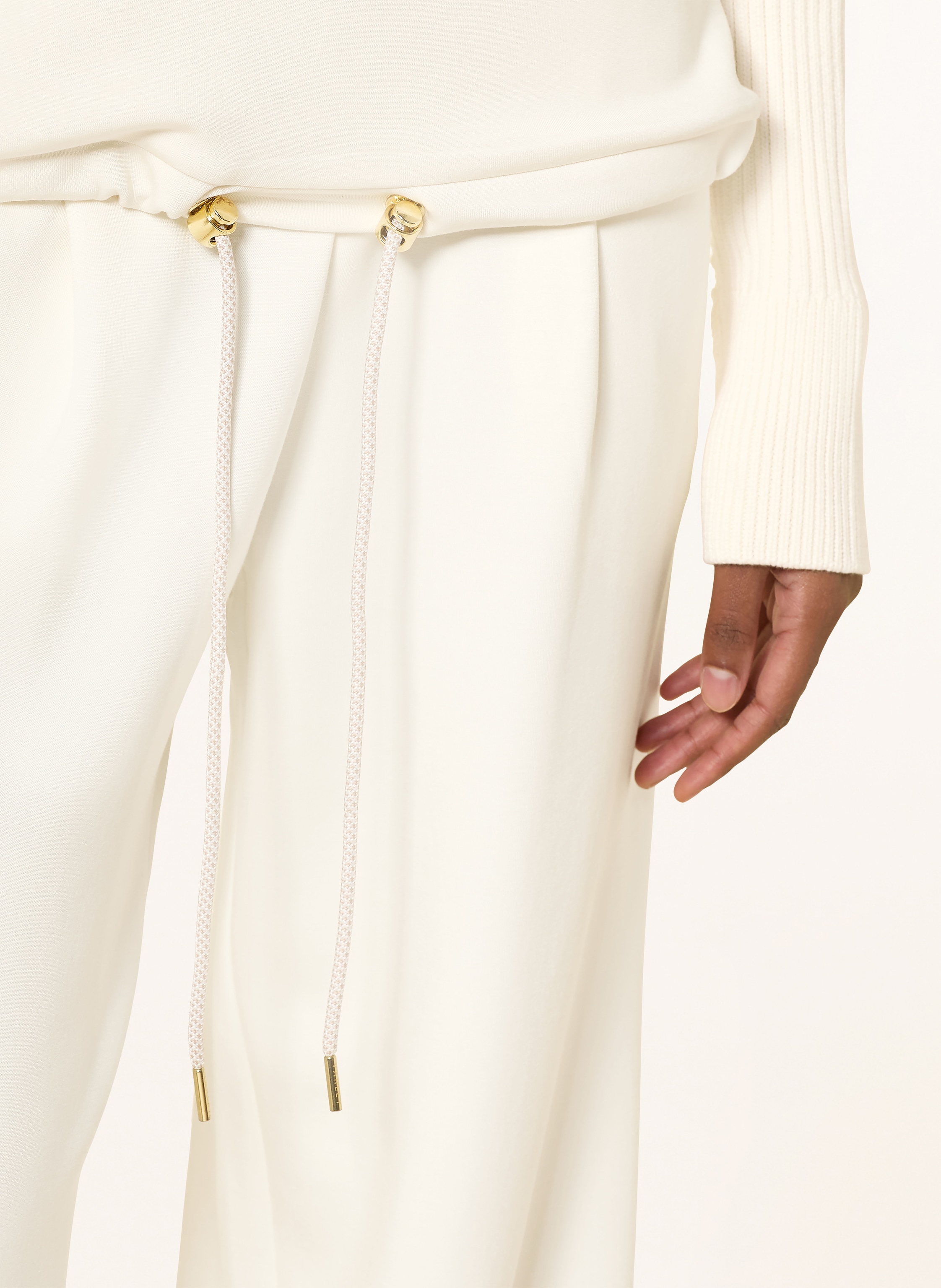 Thumbnail - Varley Sweatshirt Hannah Im Materialmix weiss