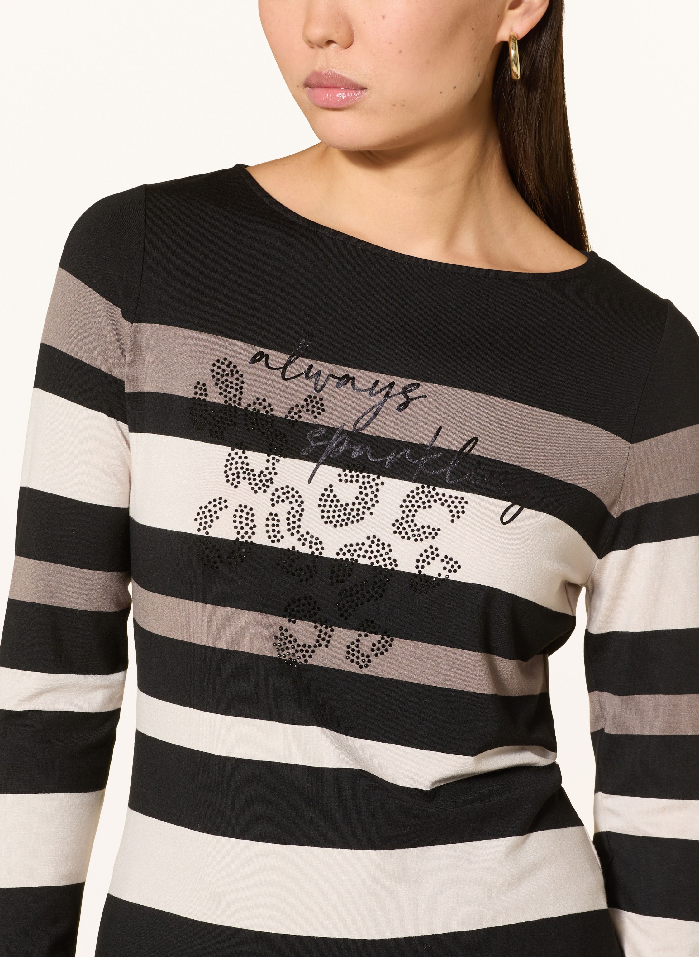 Thumbnail - Betty Barclay Longsleeve Mit Schmucksteinen schwarz