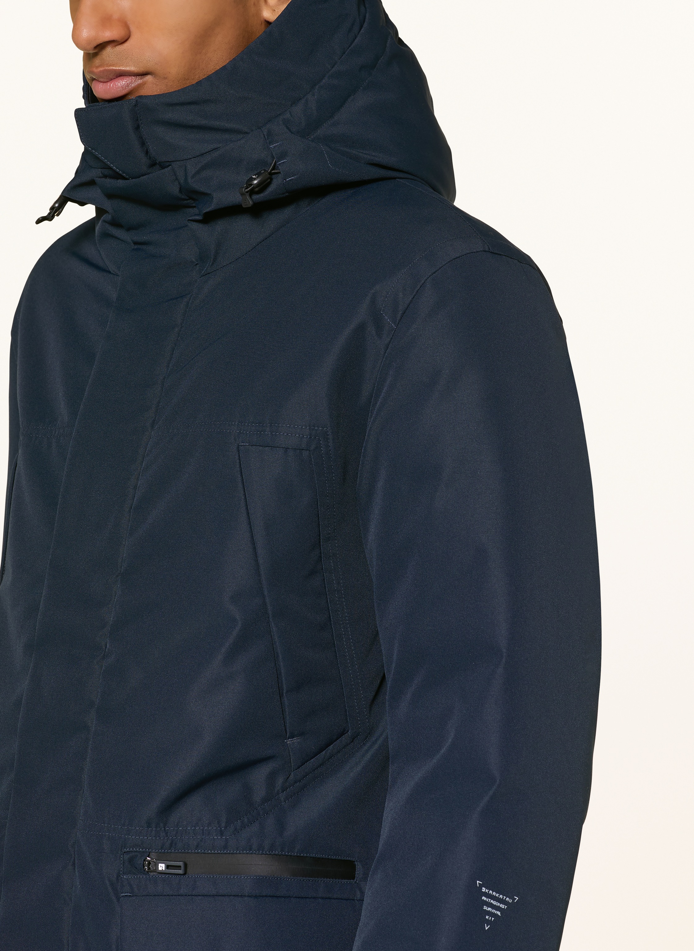 Thumbnail - Krakatau Parka Marcasite blau