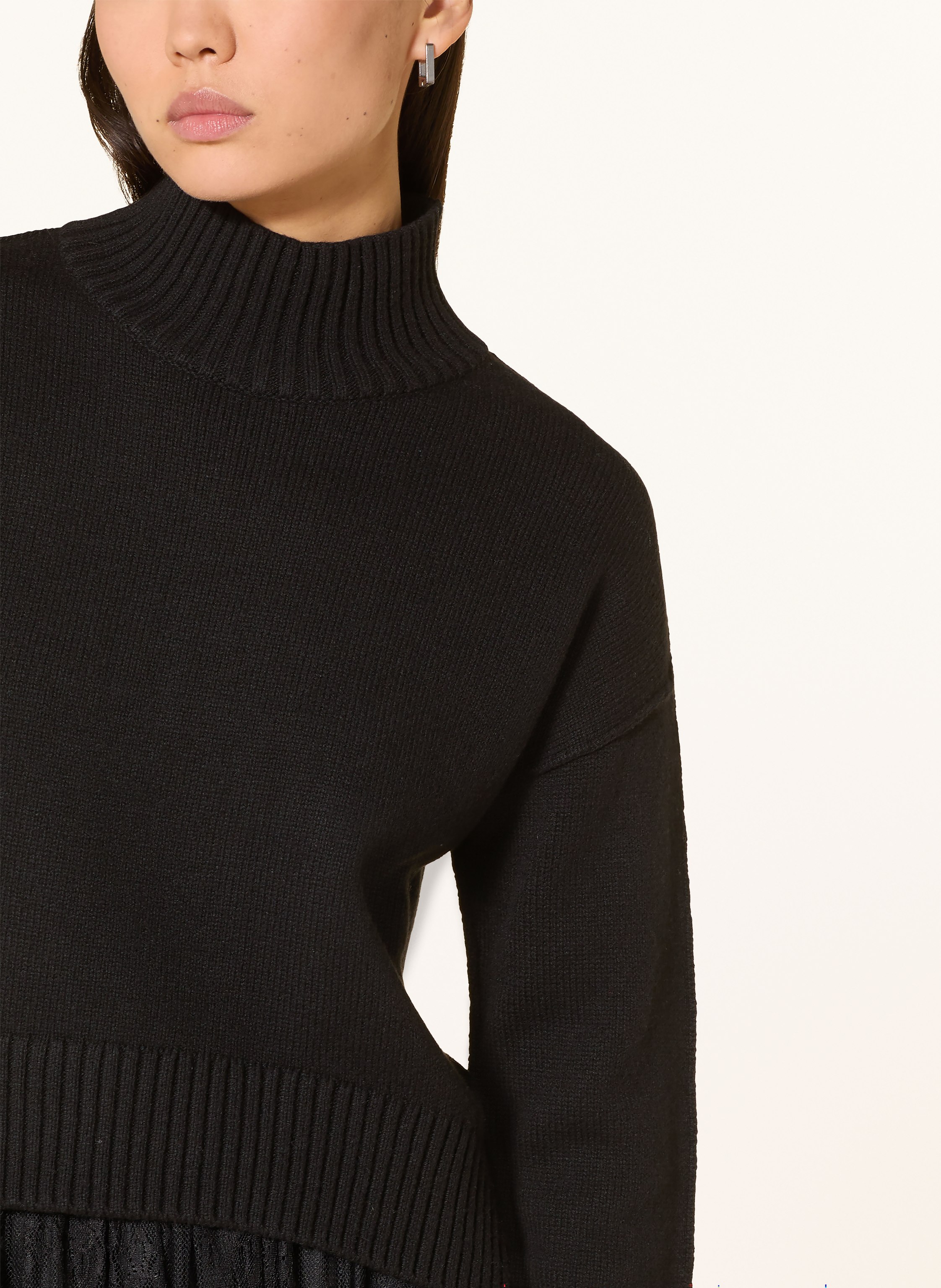 Thumbnail - Oui Pullover schwarz