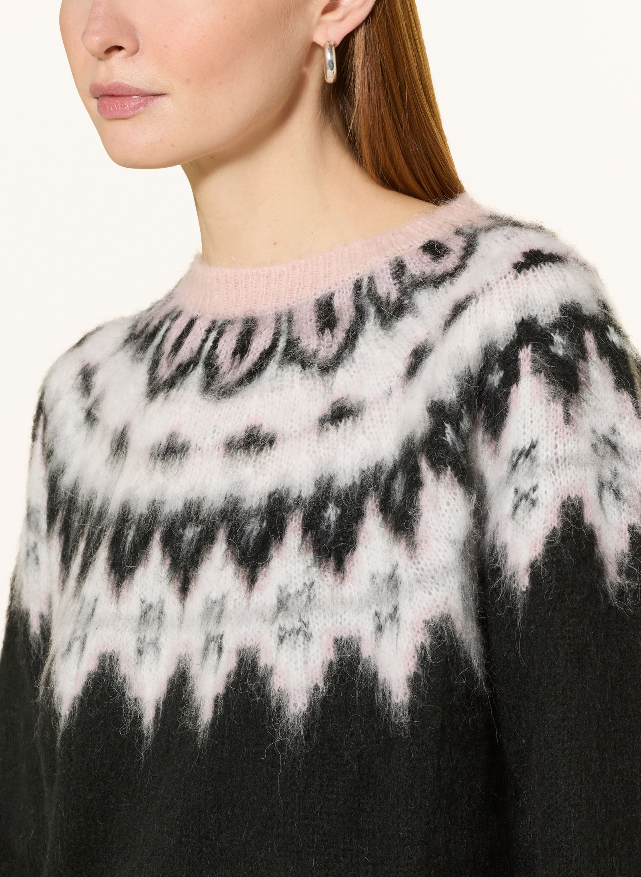 Thumbnail - Oui Pullover schwarz