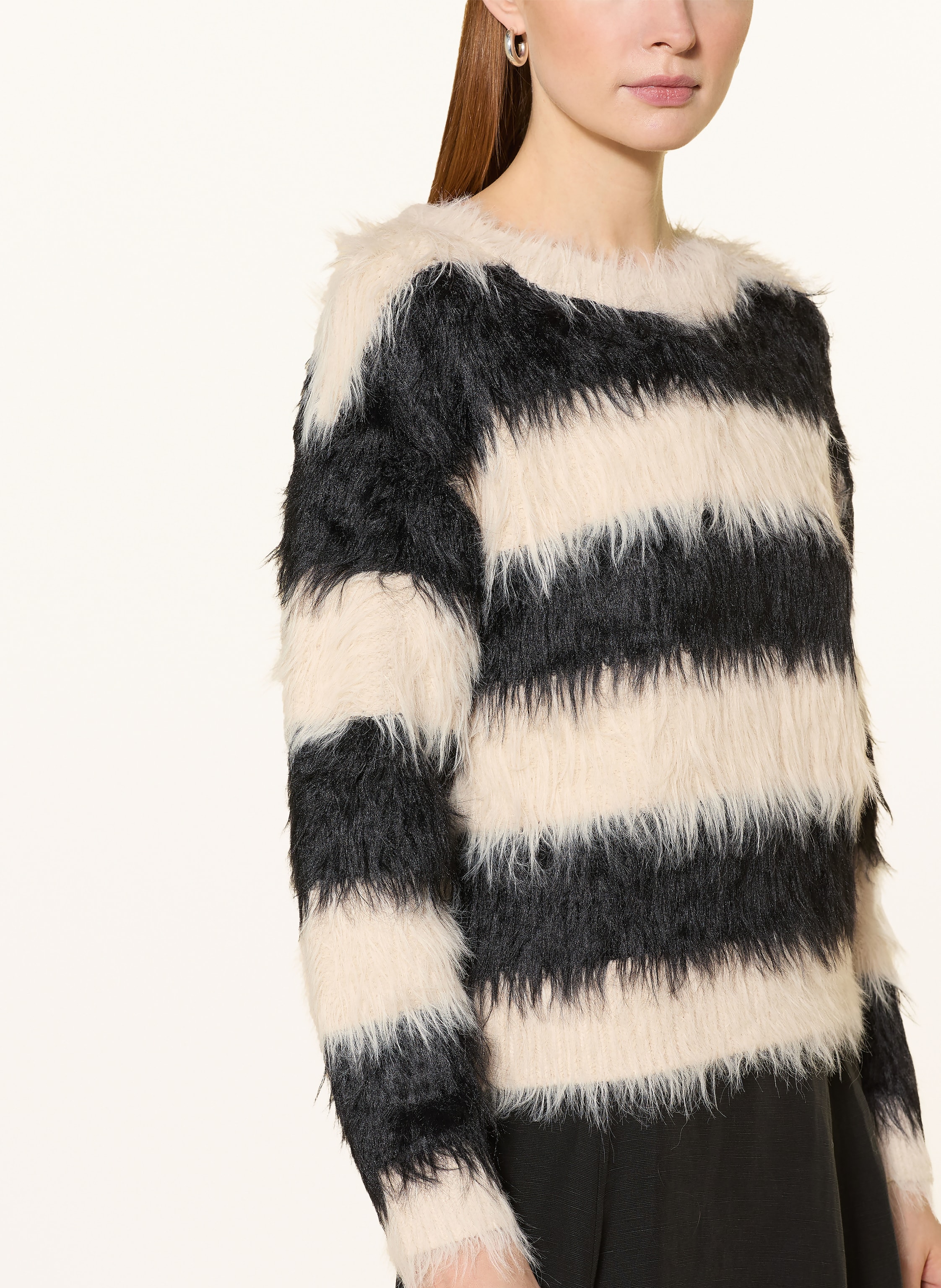 Thumbnail - Oui Pullover schwarz