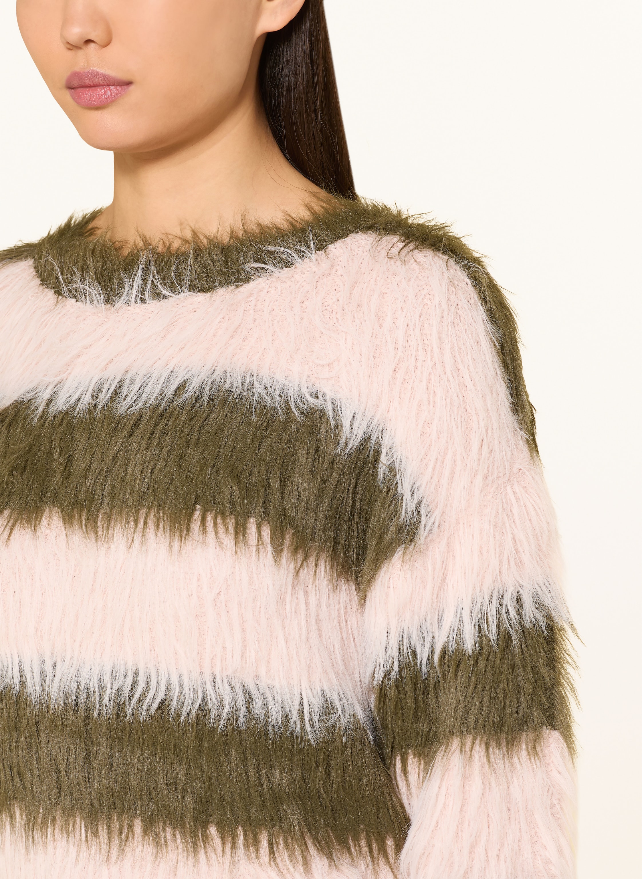 Thumbnail - Oui Pullover gruen