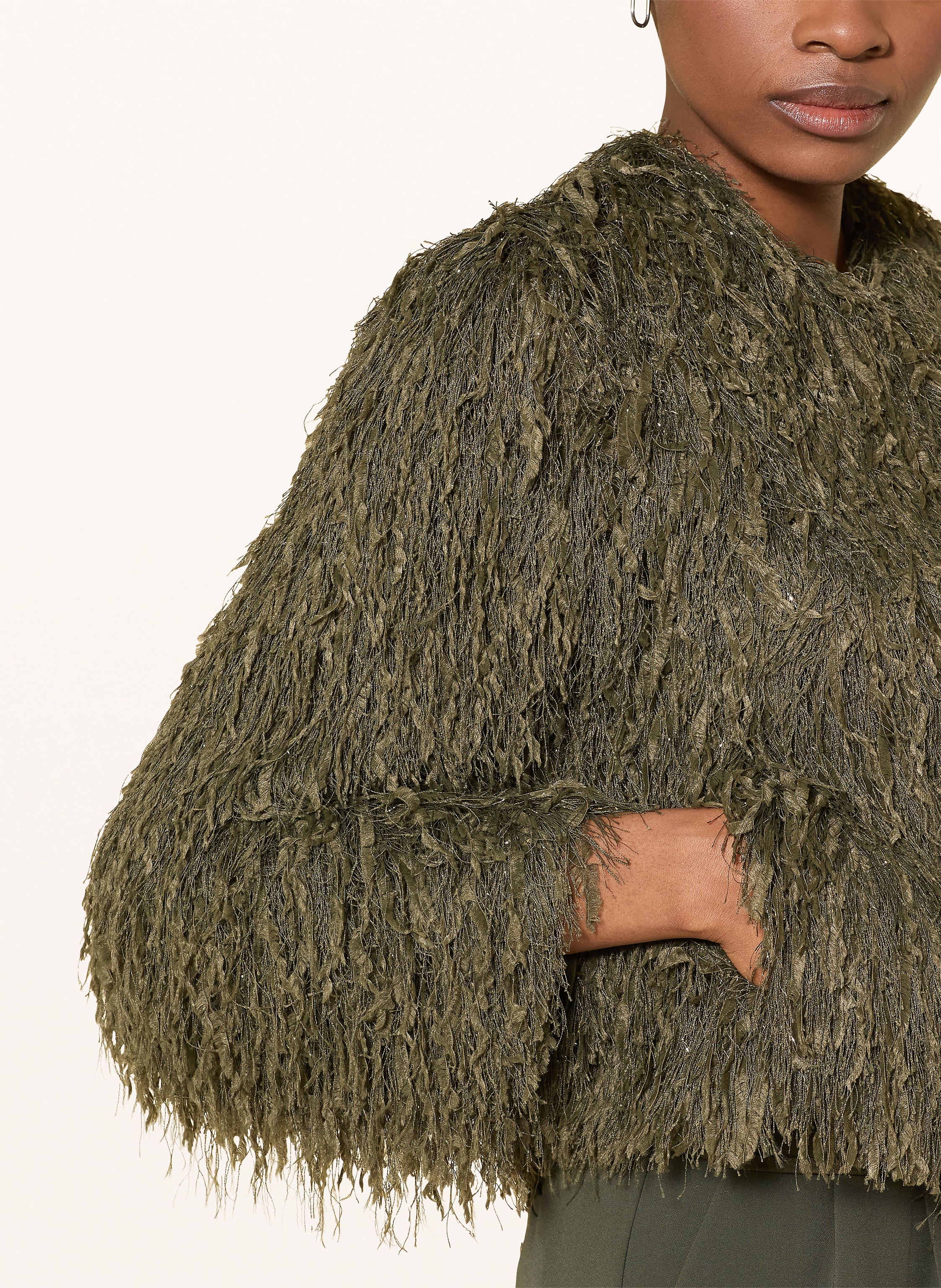 Thumbnail - Oui Kastenjacke gruen