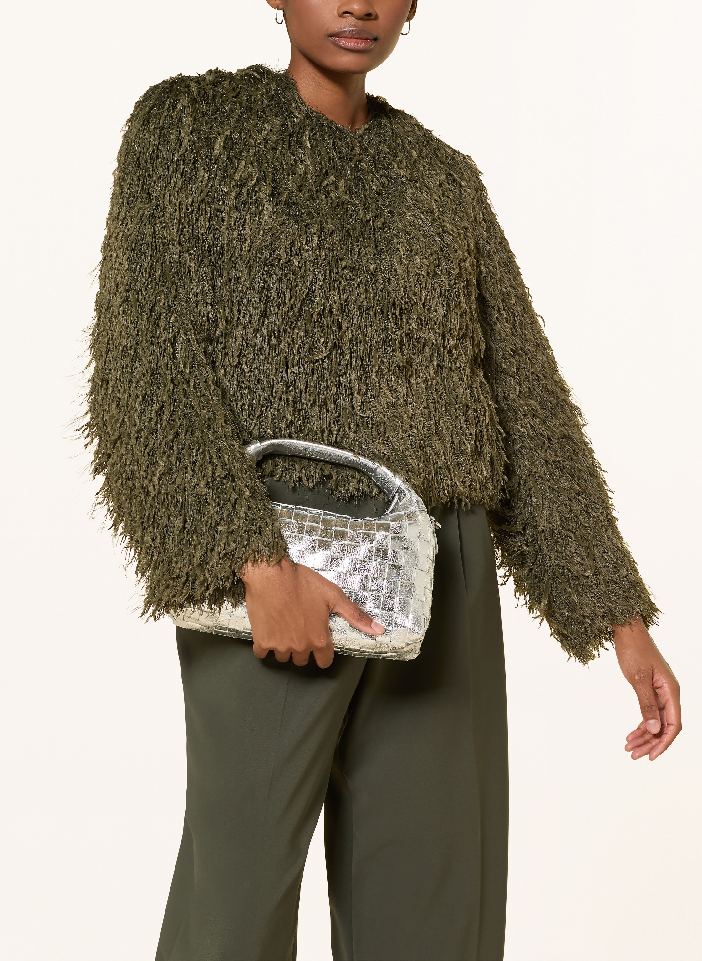 Thumbnail - Oui Kastenjacke gruen