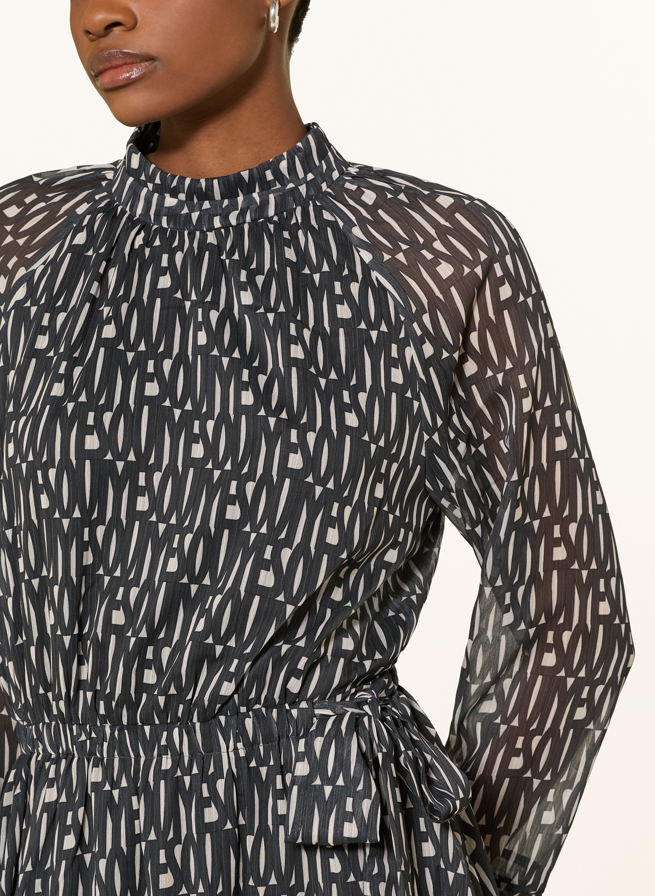 Thumbnail - Oui Kleid schwarz