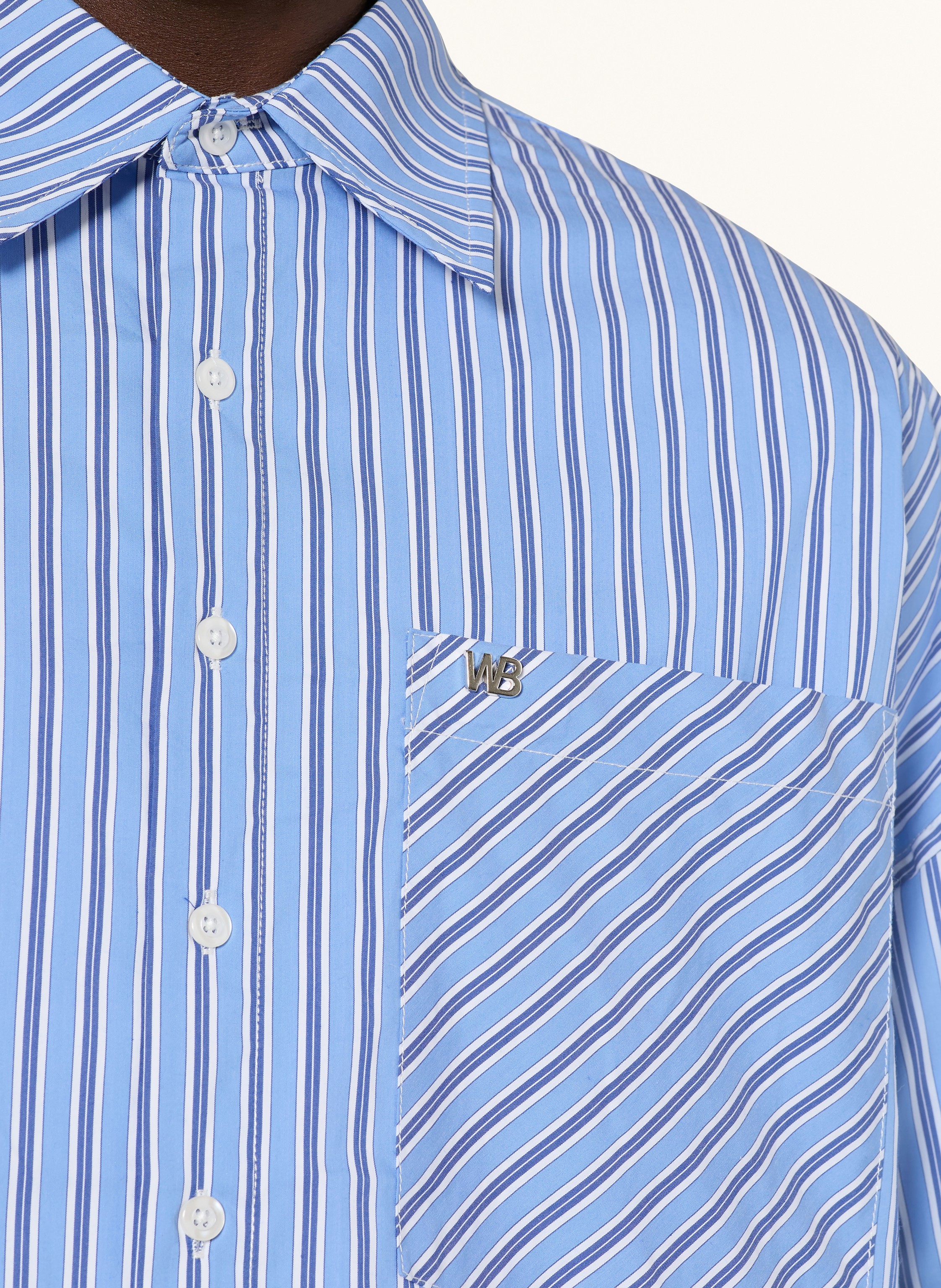 Thumbnail - Wrstbhvr Oversized-Hemd Almaron Comfort Fit blau