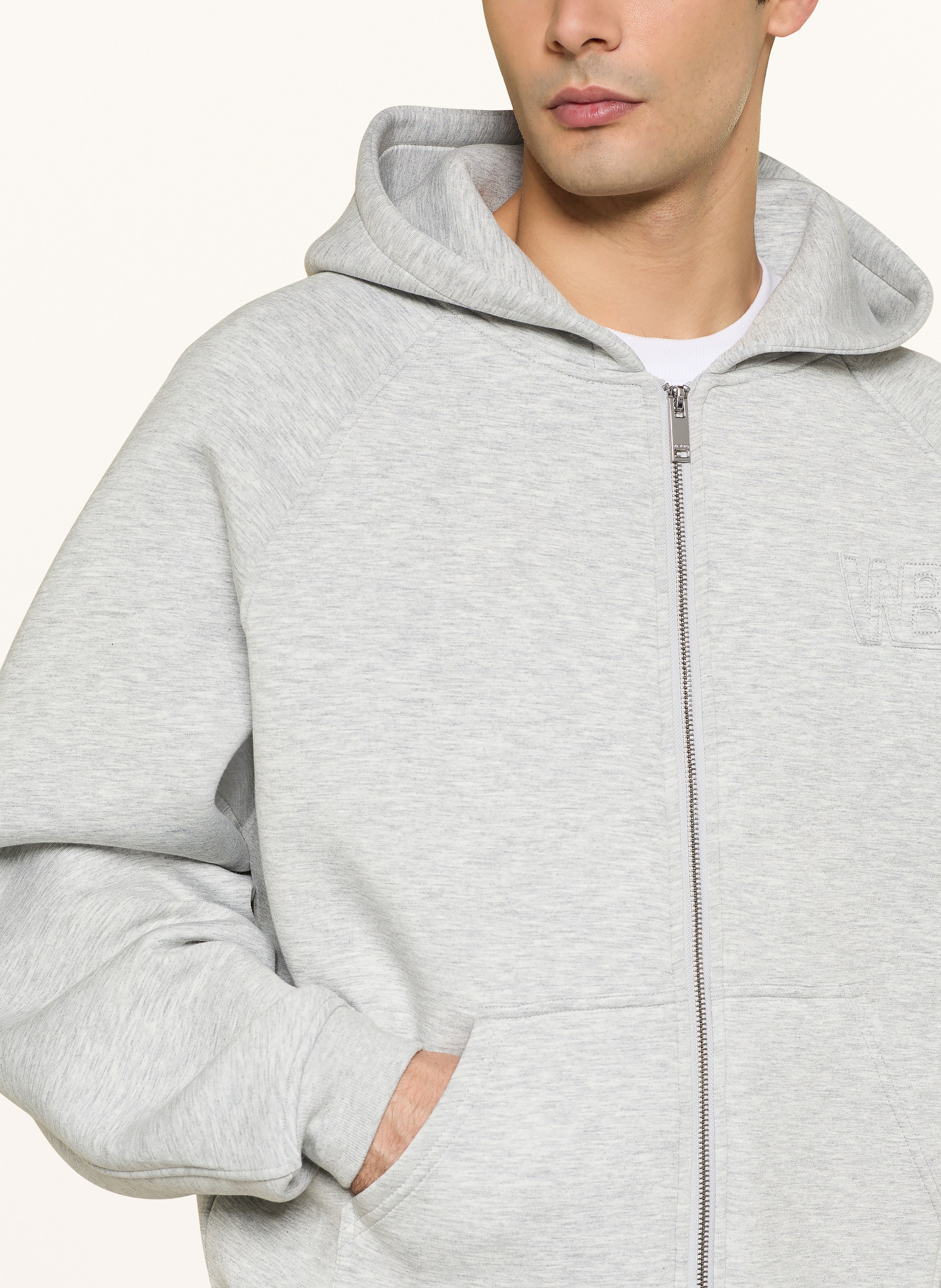 Thumbnail - Wrstbhvr Sweatjacke Gruven grau