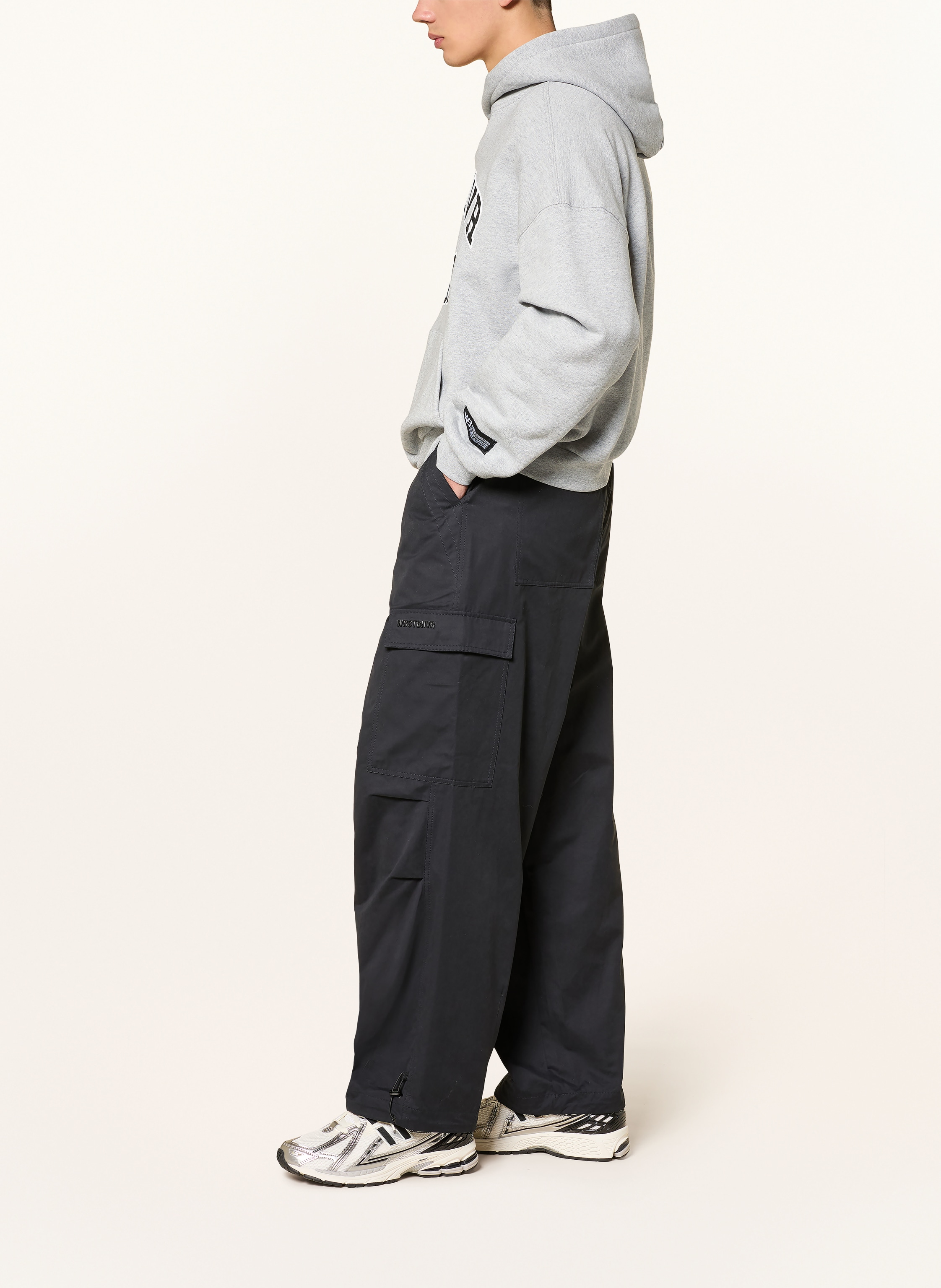 Thumbnail - Wrstbhvr Hoodie grau