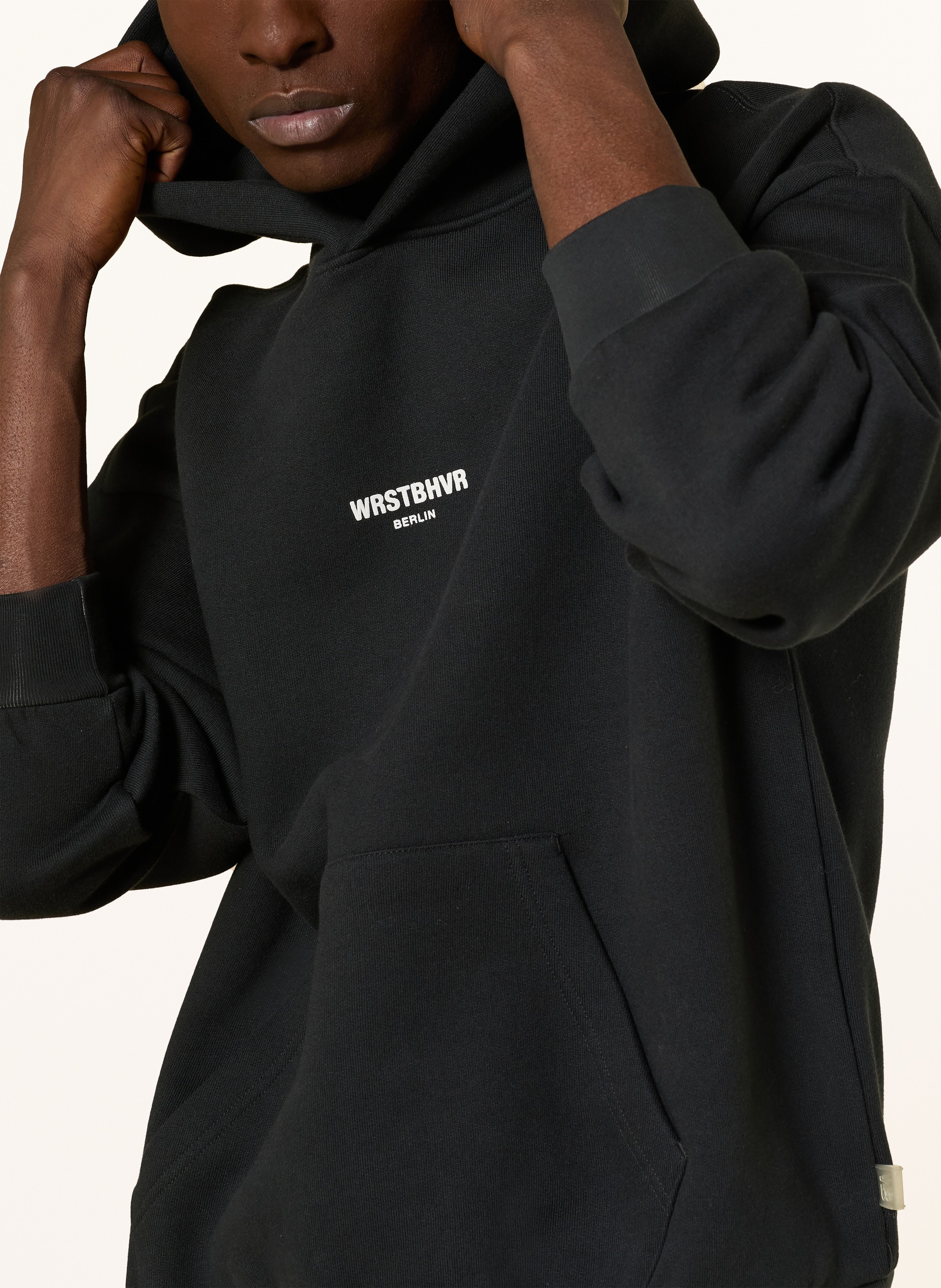 Thumbnail - Wrstbhvr Oversized-Hoodie Onro 2 schwarz