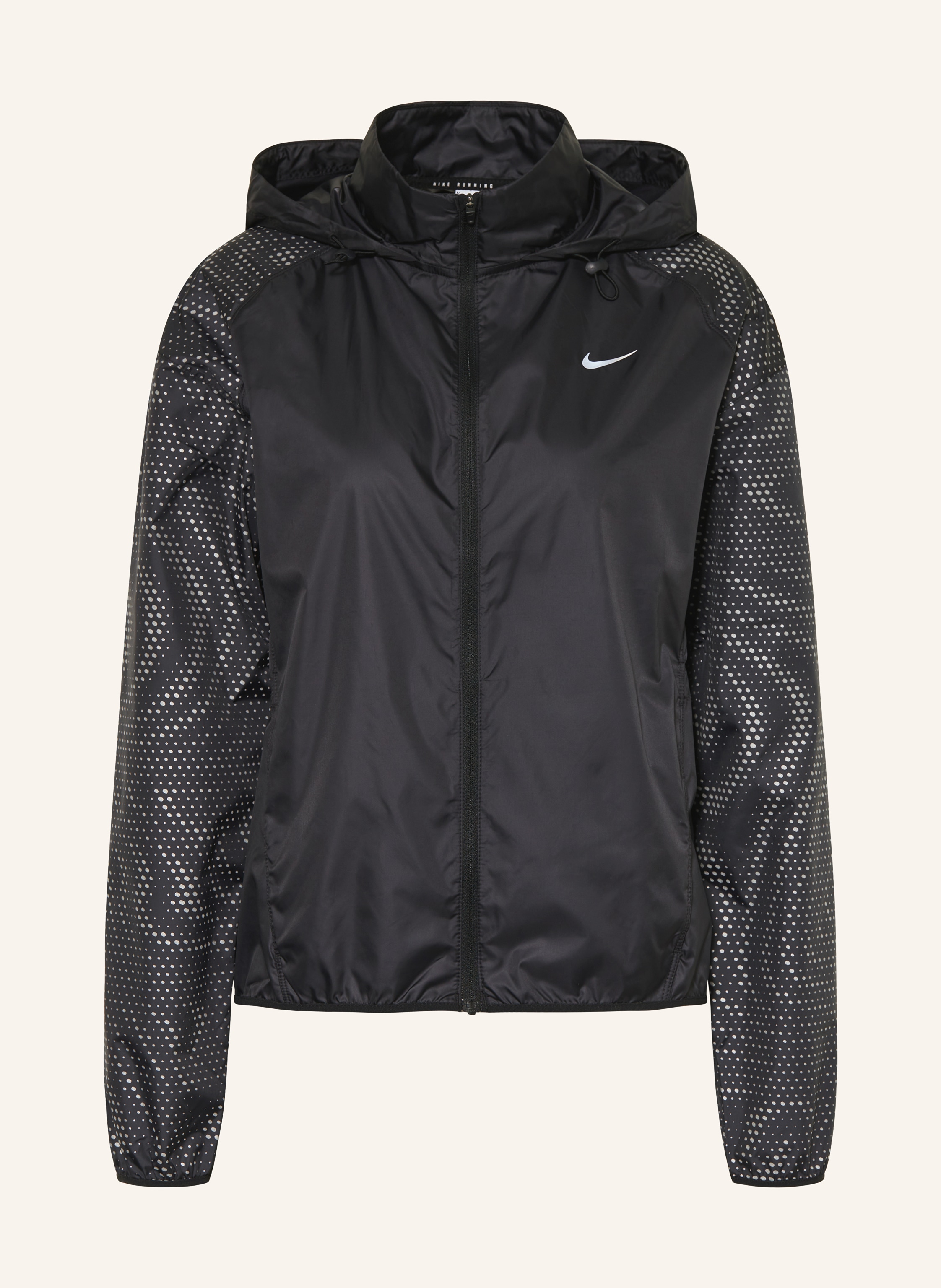 Nike Laufjacke Tempo Repel Flash schwarz