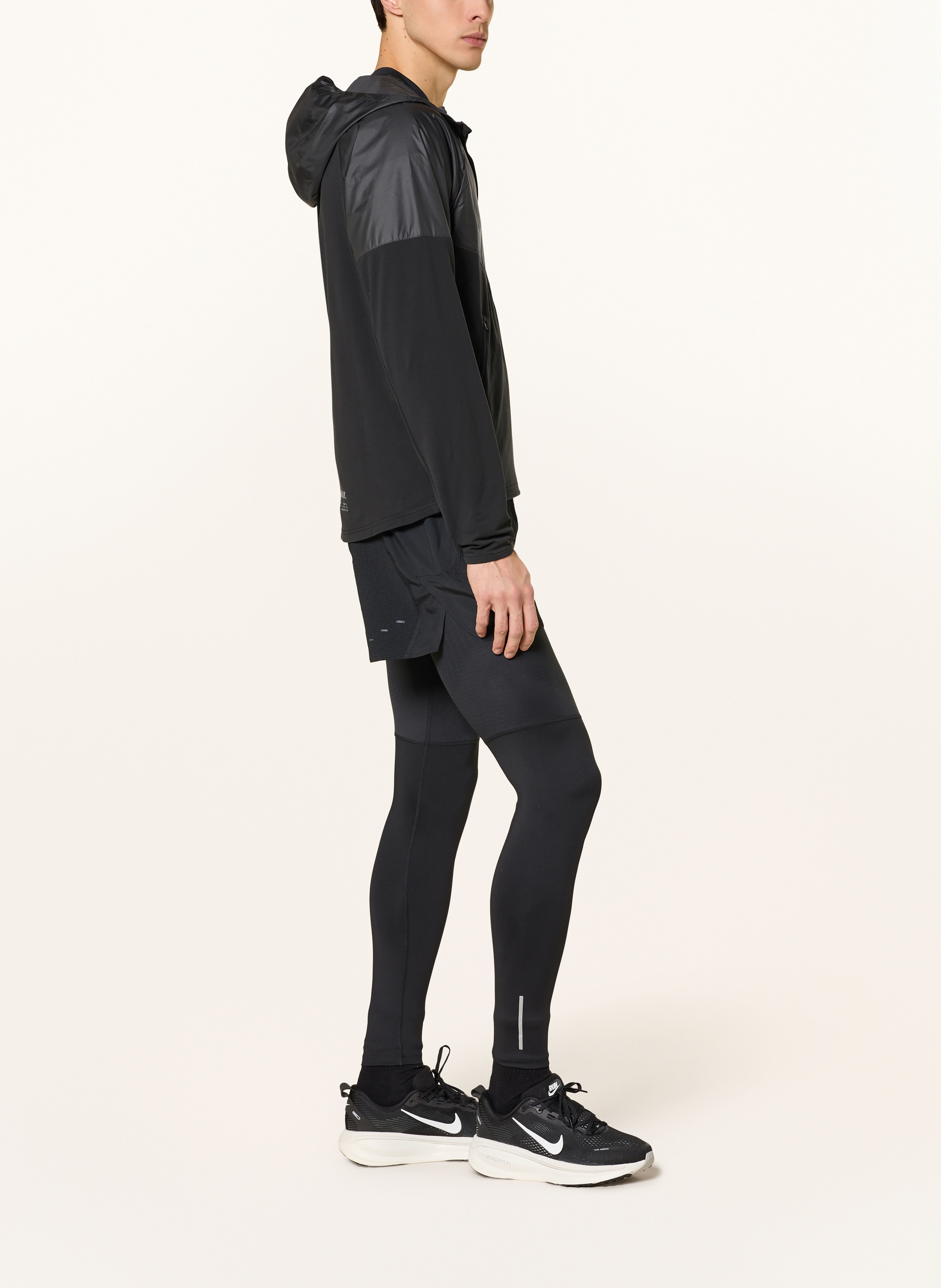 Thumbnail - Nike Hybrid-Laufjacke Miler schwarz