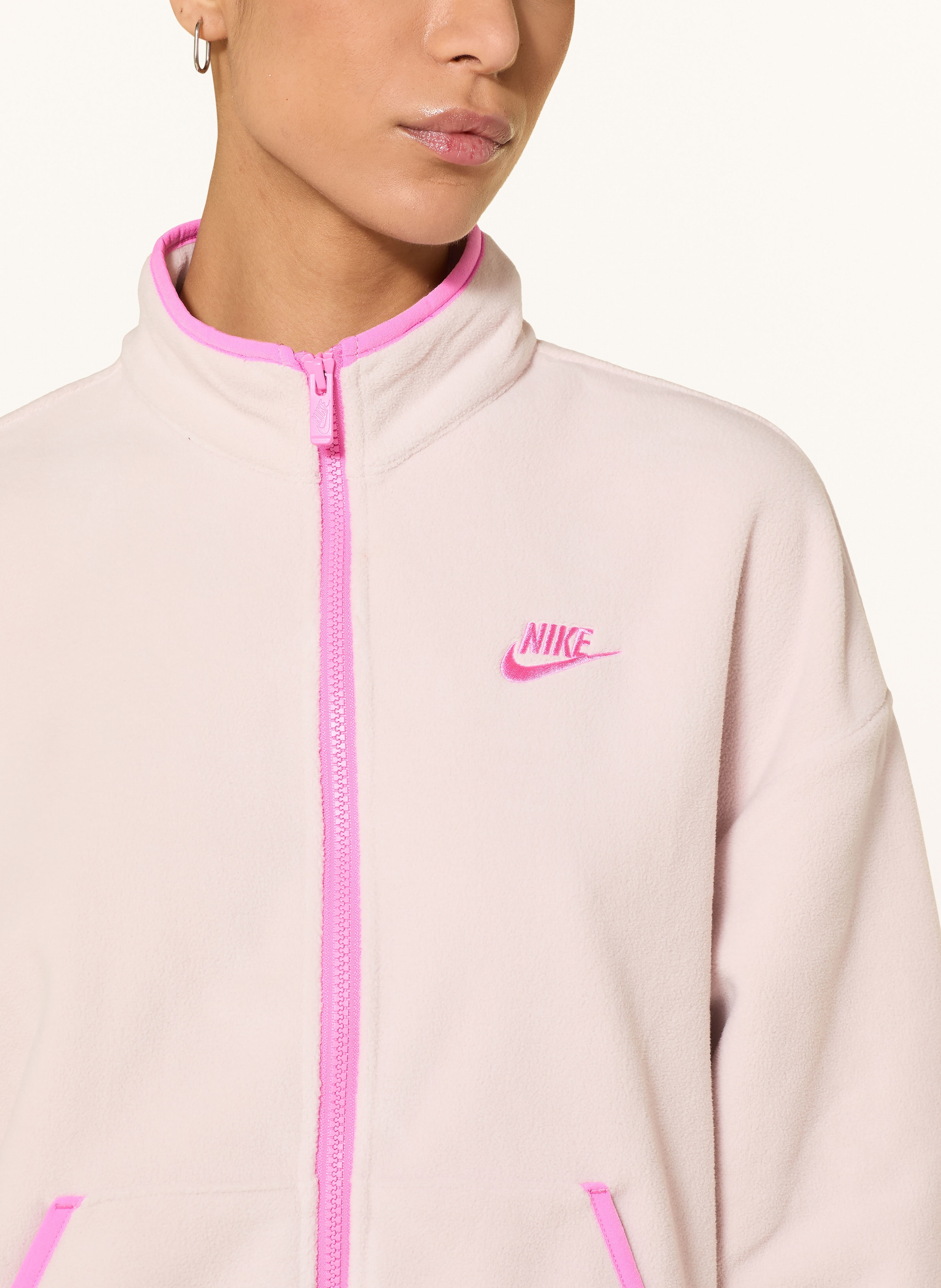 Thumbnail - Nike Fleecejacke Sportswear Club rosa