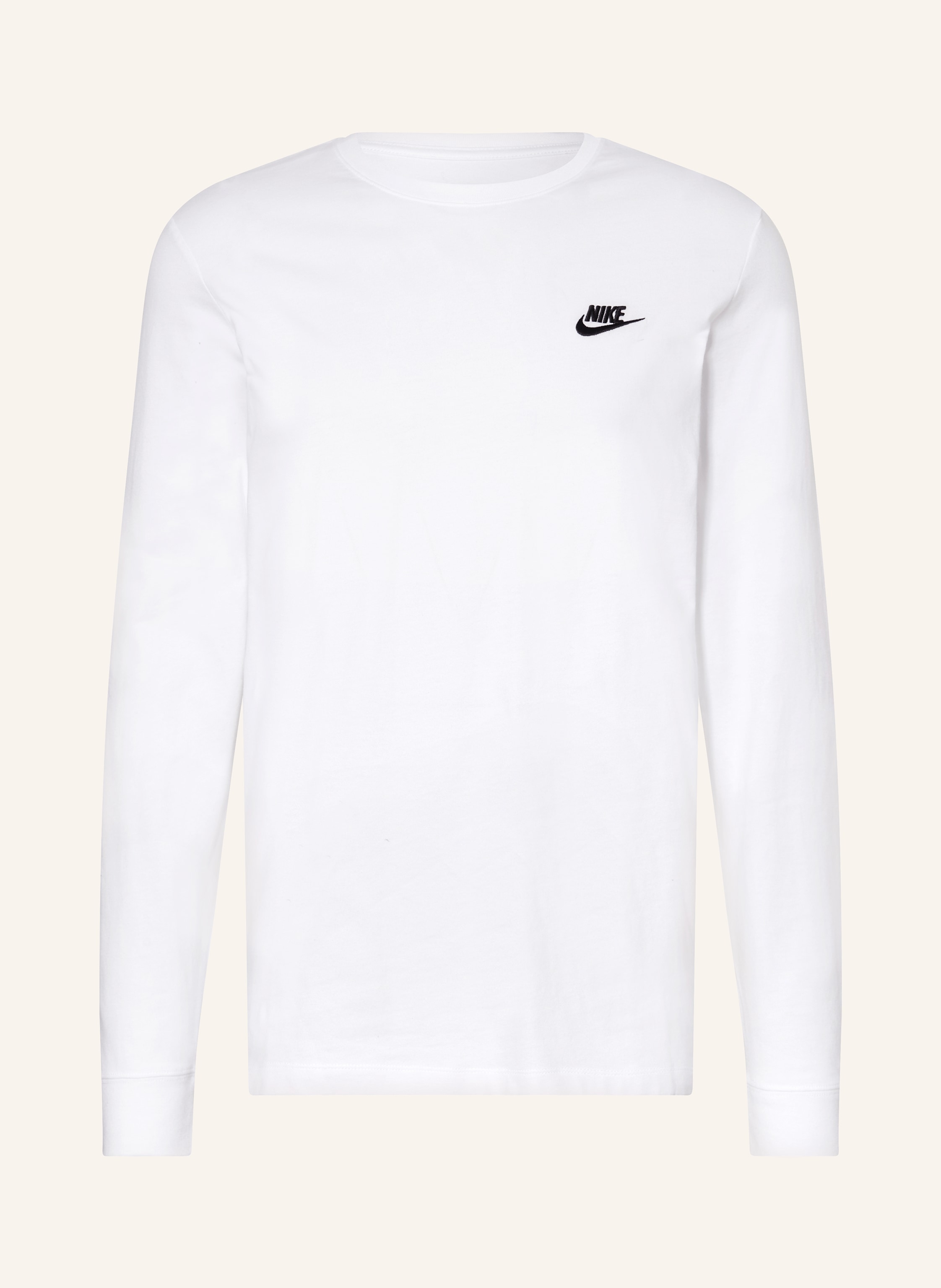 Nike Longsleeve Sportswear Club weiss