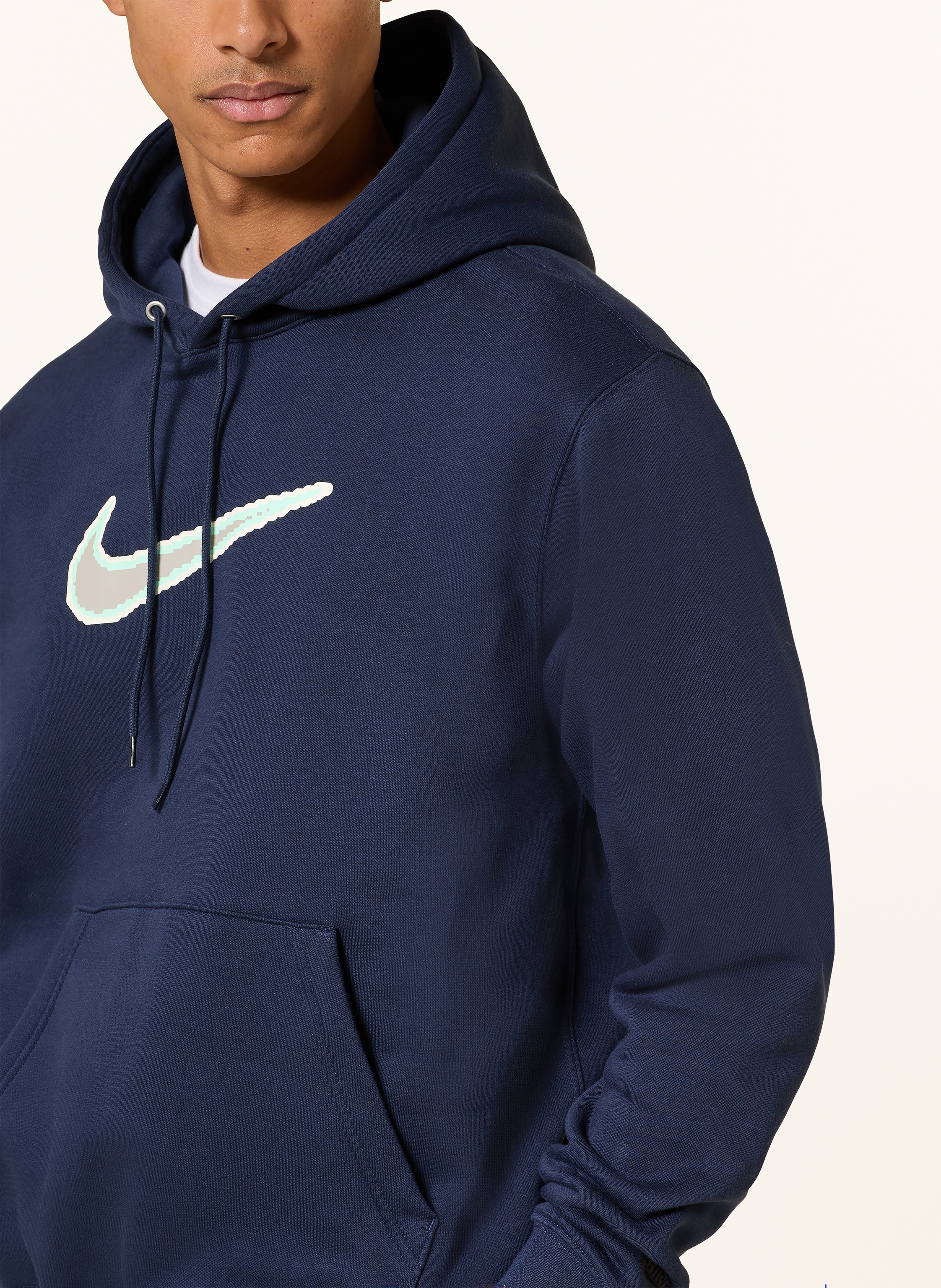 Thumbnail - Nike Hoodie Sportswear Club blau