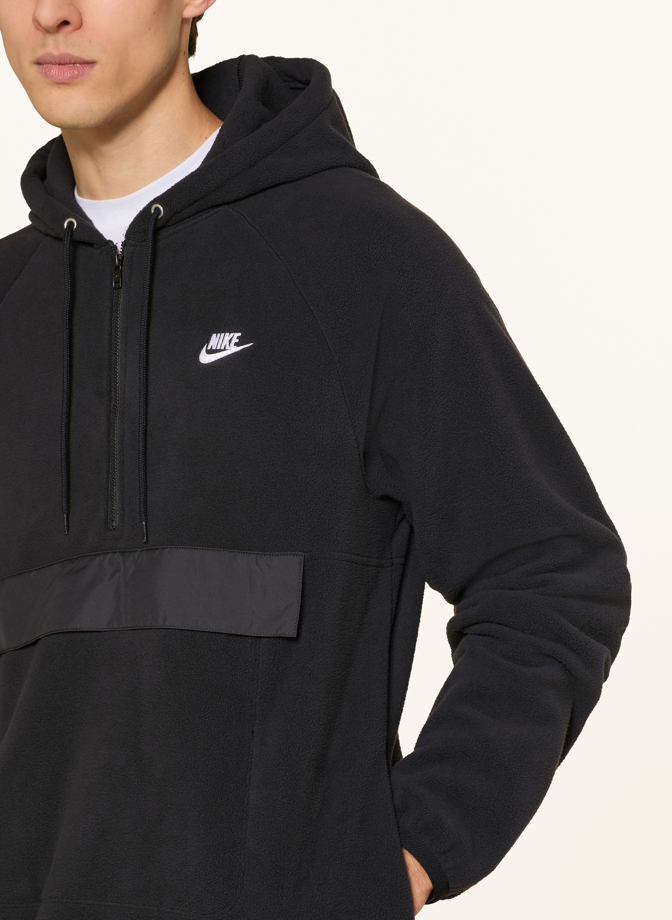 Thumbnail - Nike Schlupfjacke Nk Club Winter schwarz