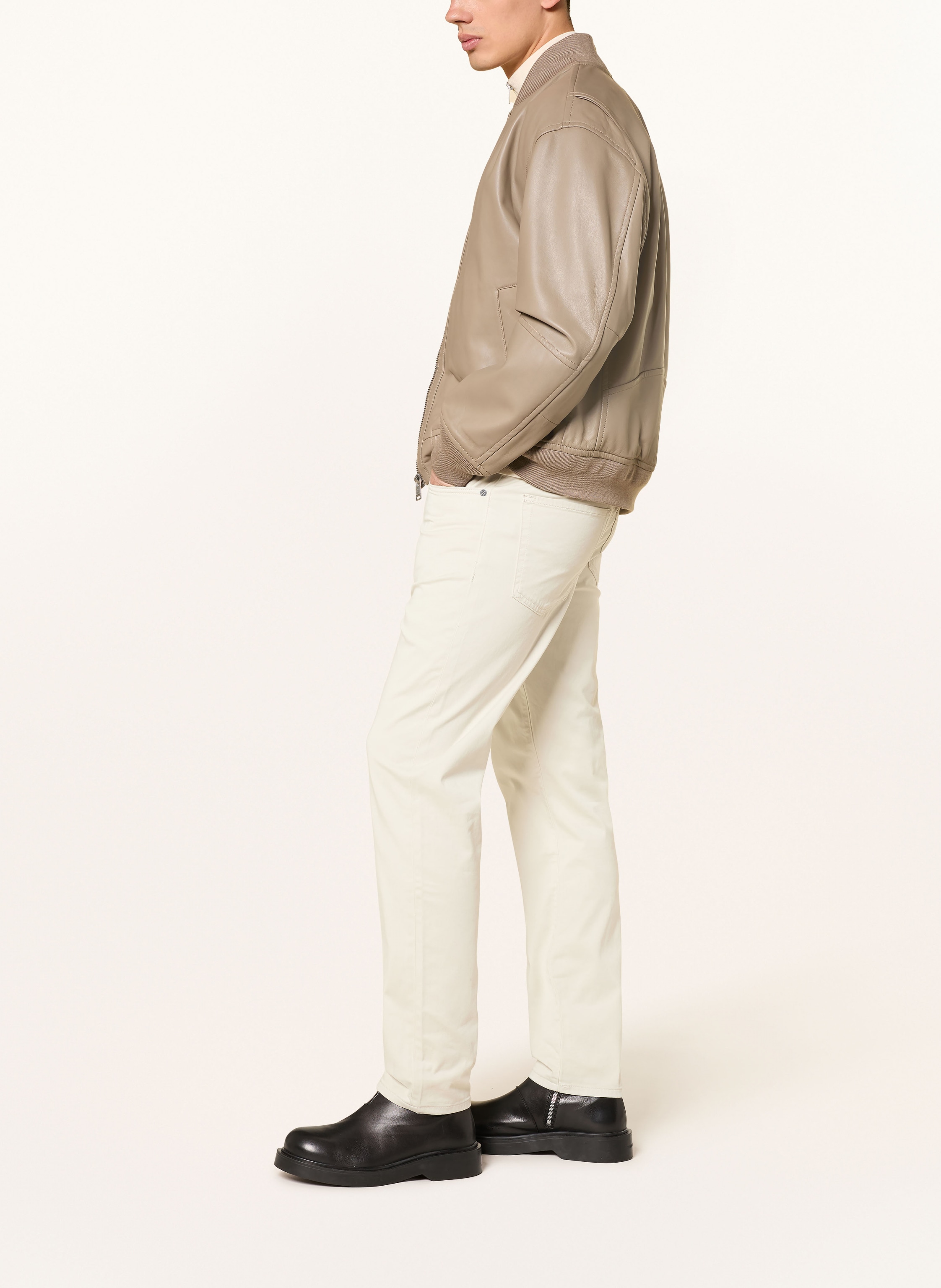 Thumbnail - Boss Hose Re.Maine Slim Fit beige