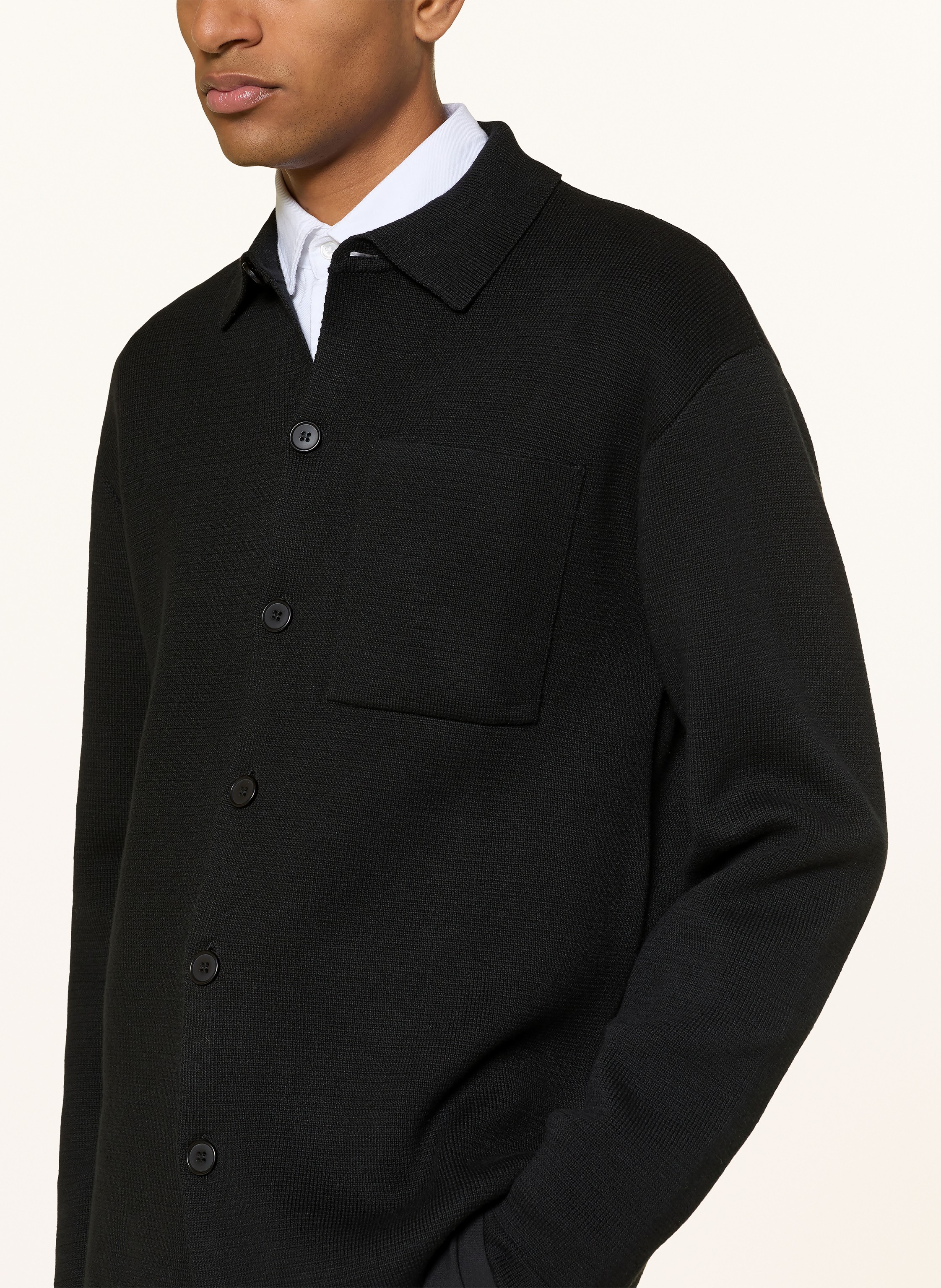 Thumbnail - Strellson Strickjacke Aiden schwarz