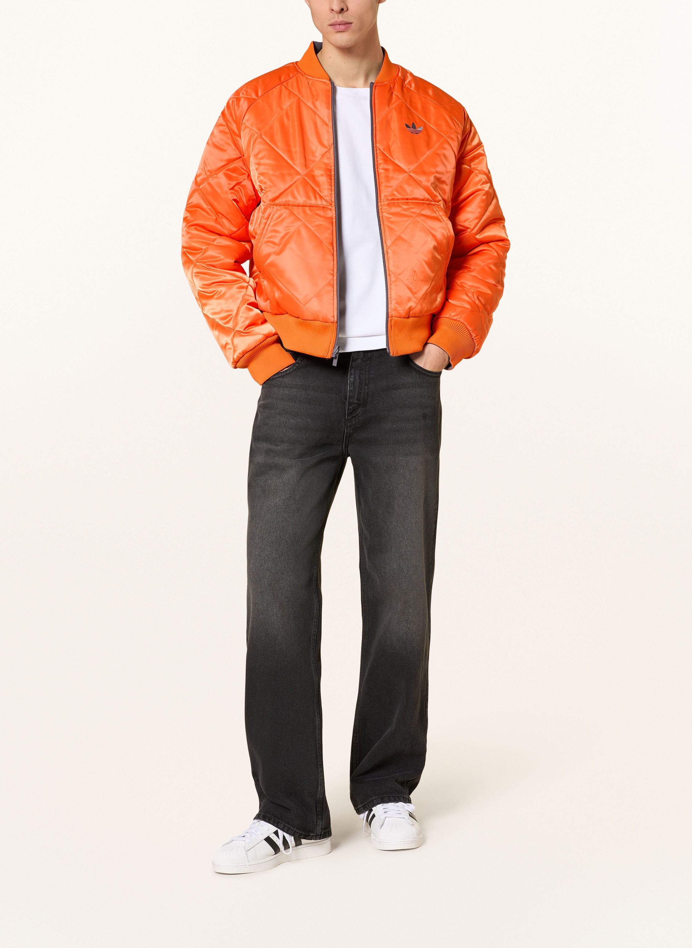 Thumbnail - Adidas Originals Blouson Zum Wenden orange