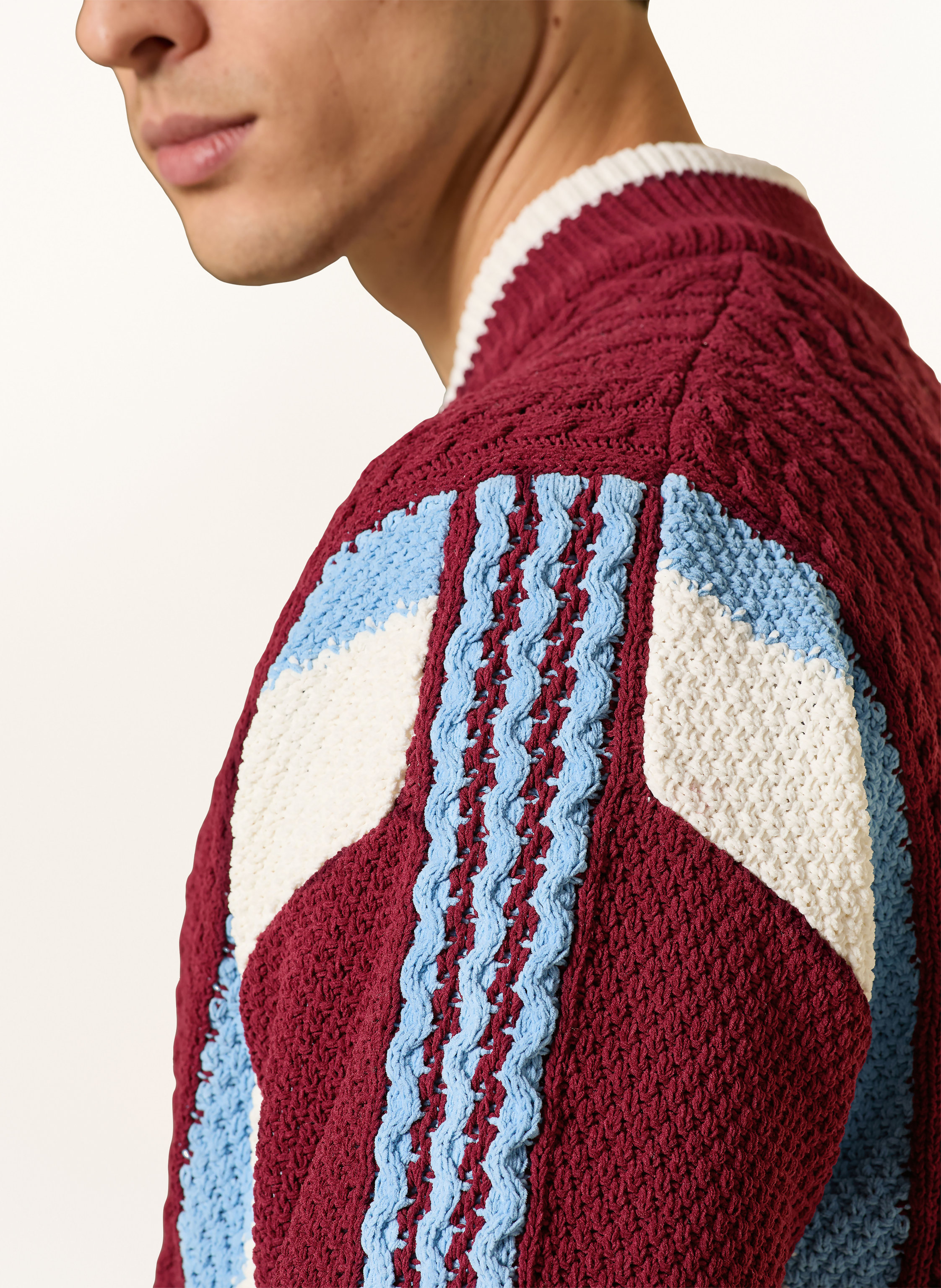 Thumbnail - Adidas Originals Strickjacke Wicons blau