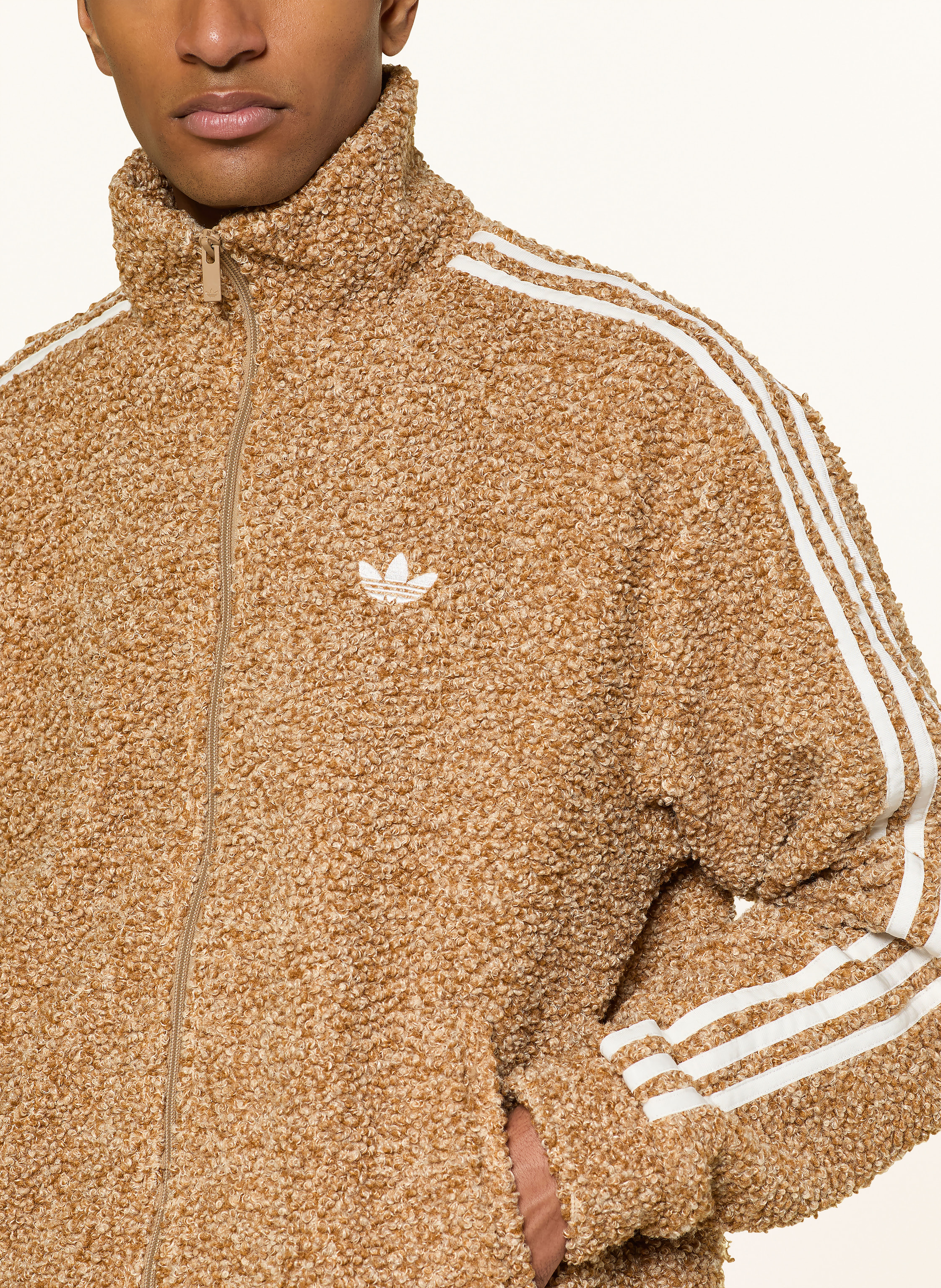 Thumbnail - Adidas Originals Sweatjacke beige