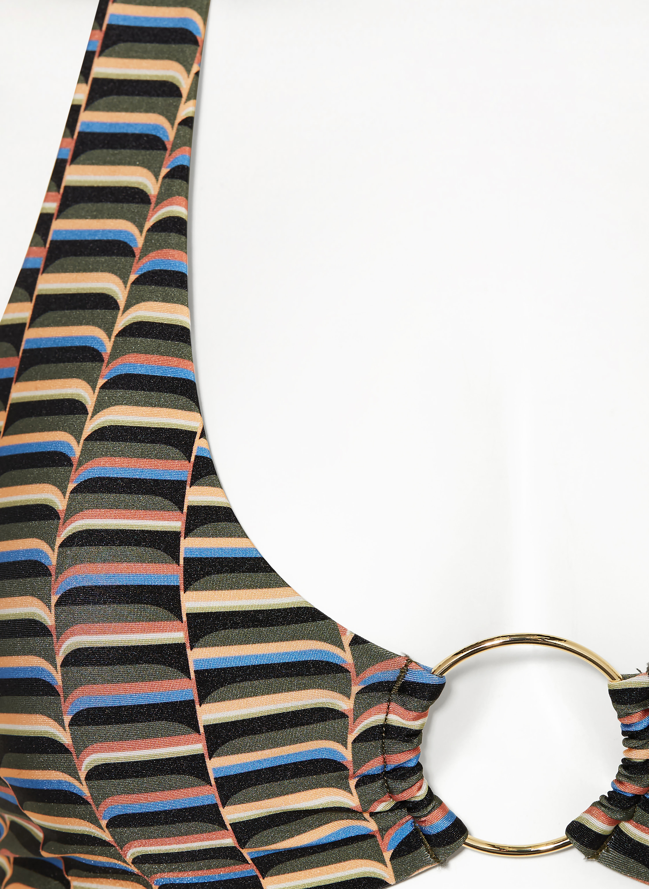 Thumbnail - Jets Australia Triangel-Bikini-Top Urban Geo gruen