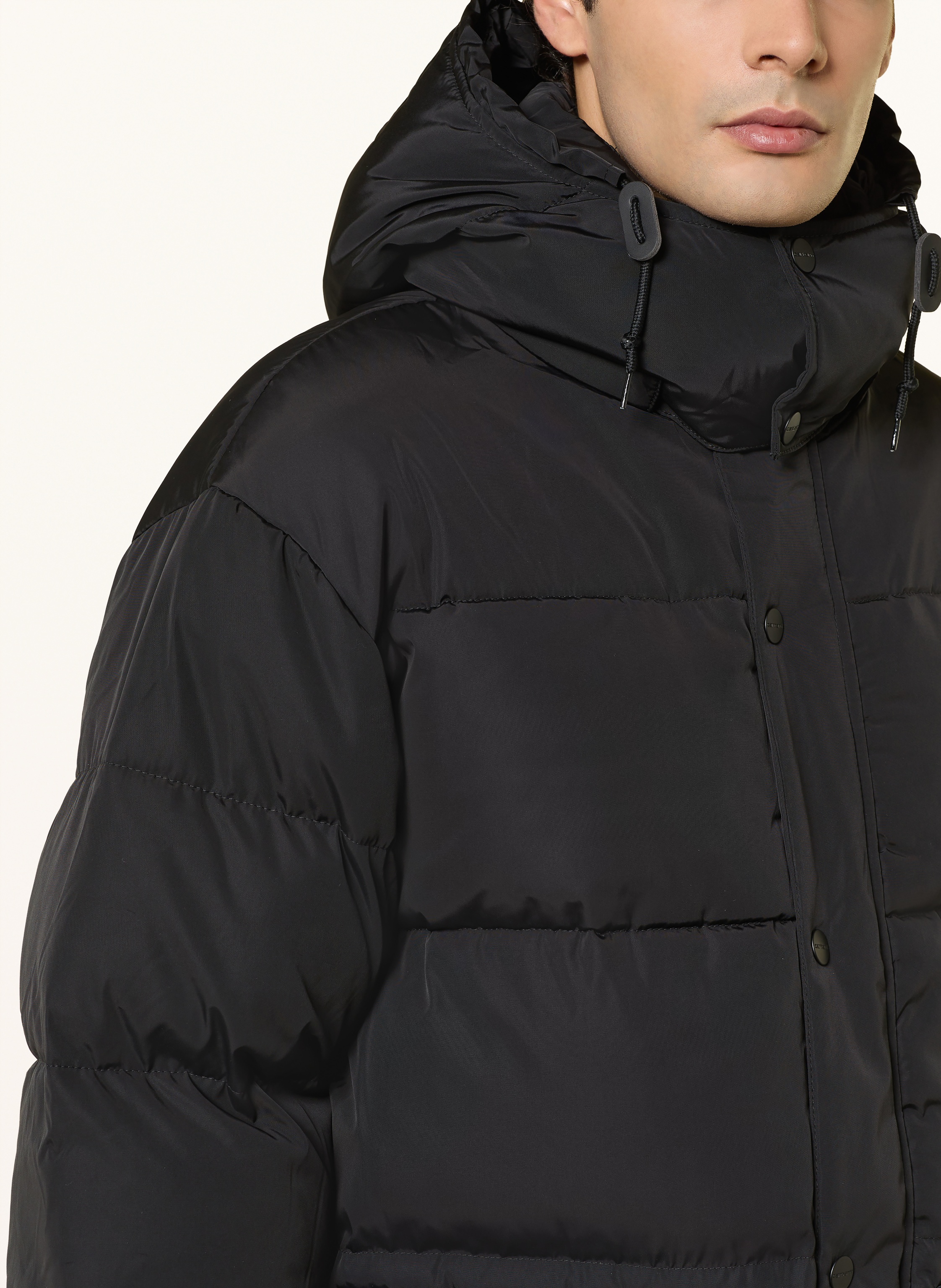 Thumbnail - Carhartt Wip Steppjacke Brent schwarz