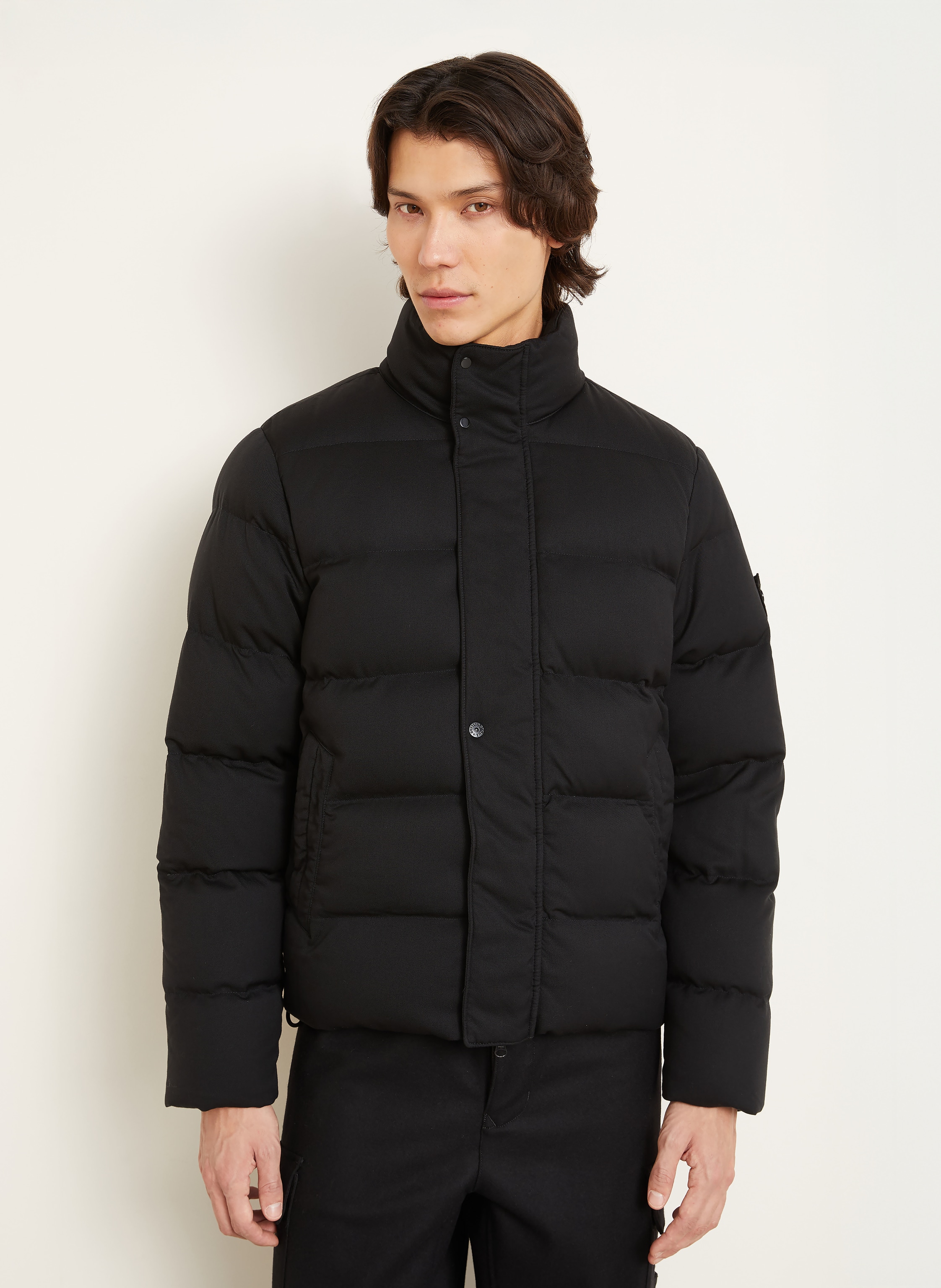 Thumbnail - Stone Island Daunenjacke schwarz