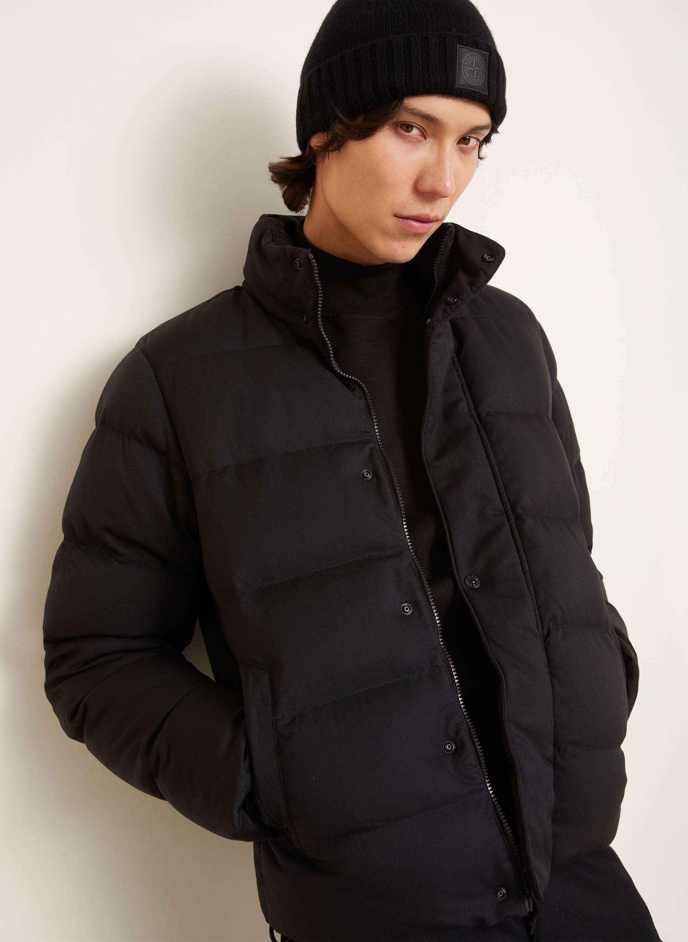 Thumbnail - Stone Island Daunenjacke schwarz