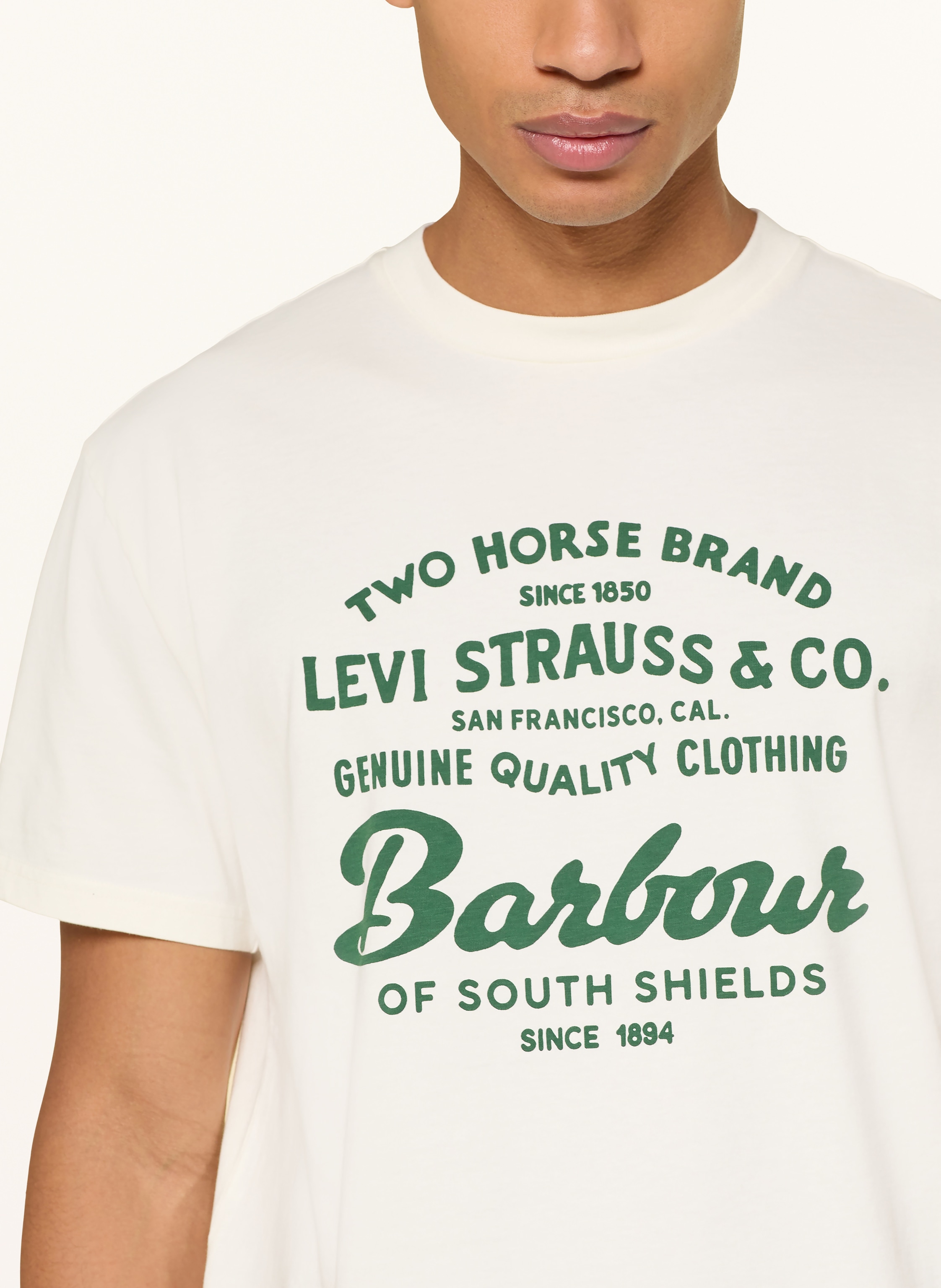 Thumbnail - Barbour T-Shirt weiss