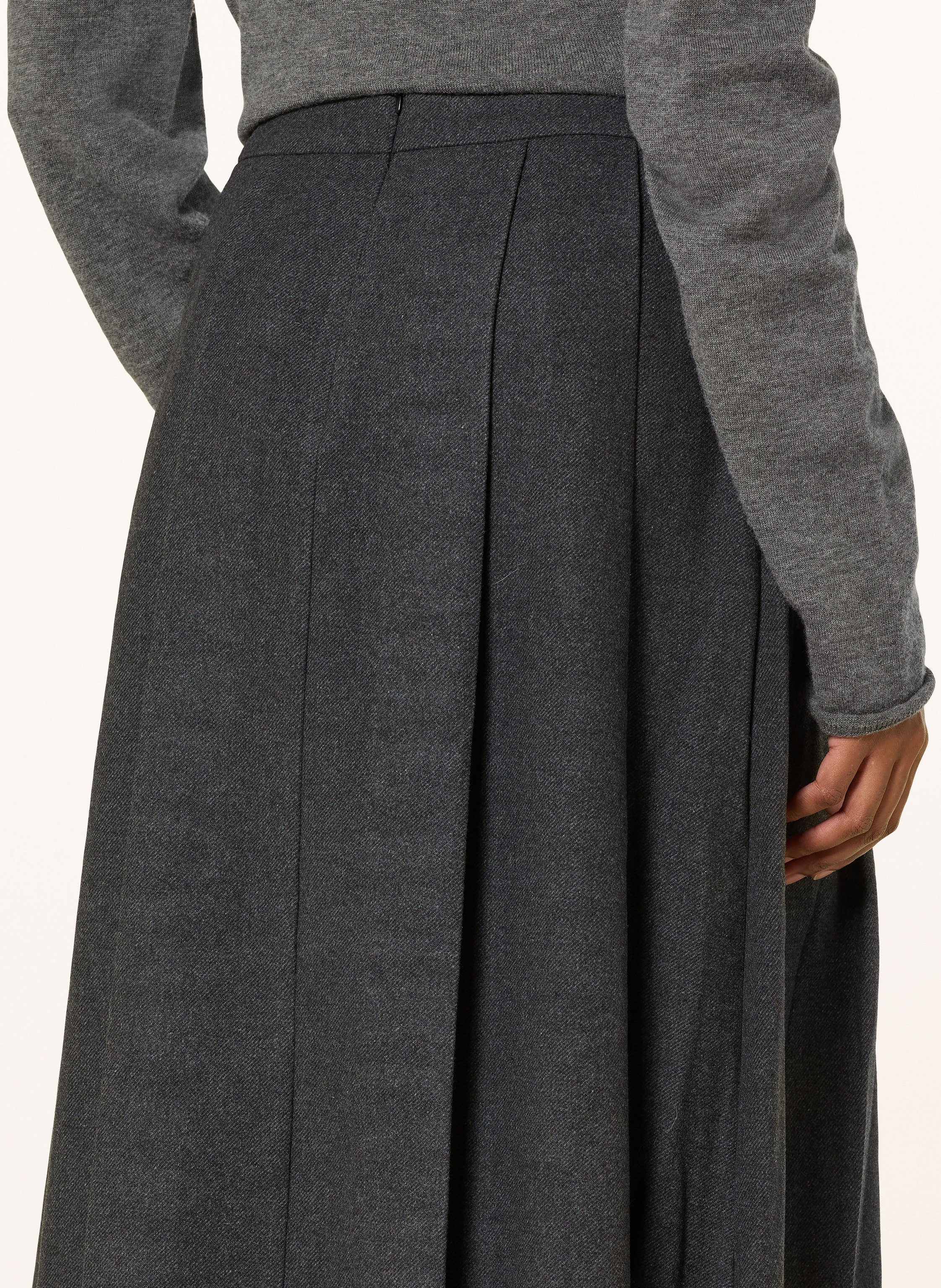 Thumbnail - Y.A.S. Faltenrock grau