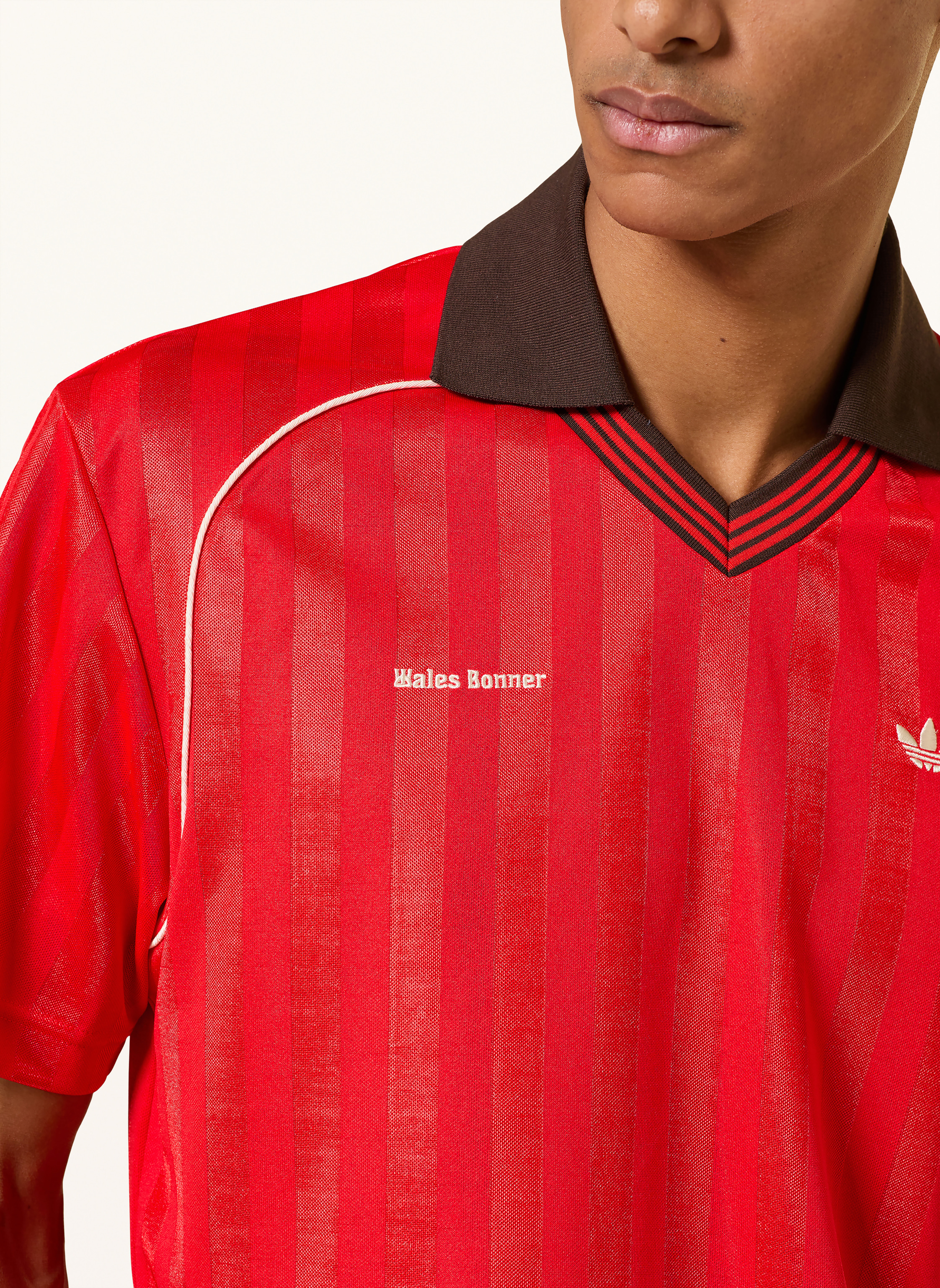Thumbnail - Adidas Poloshirt Football rot