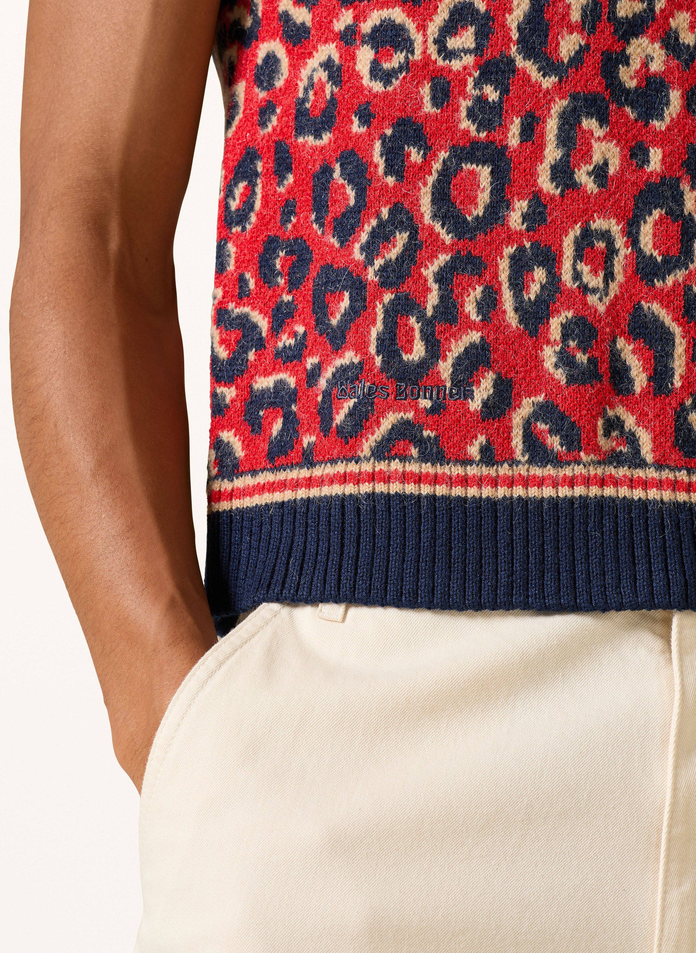 Thumbnail - Adidas Pullunder rot