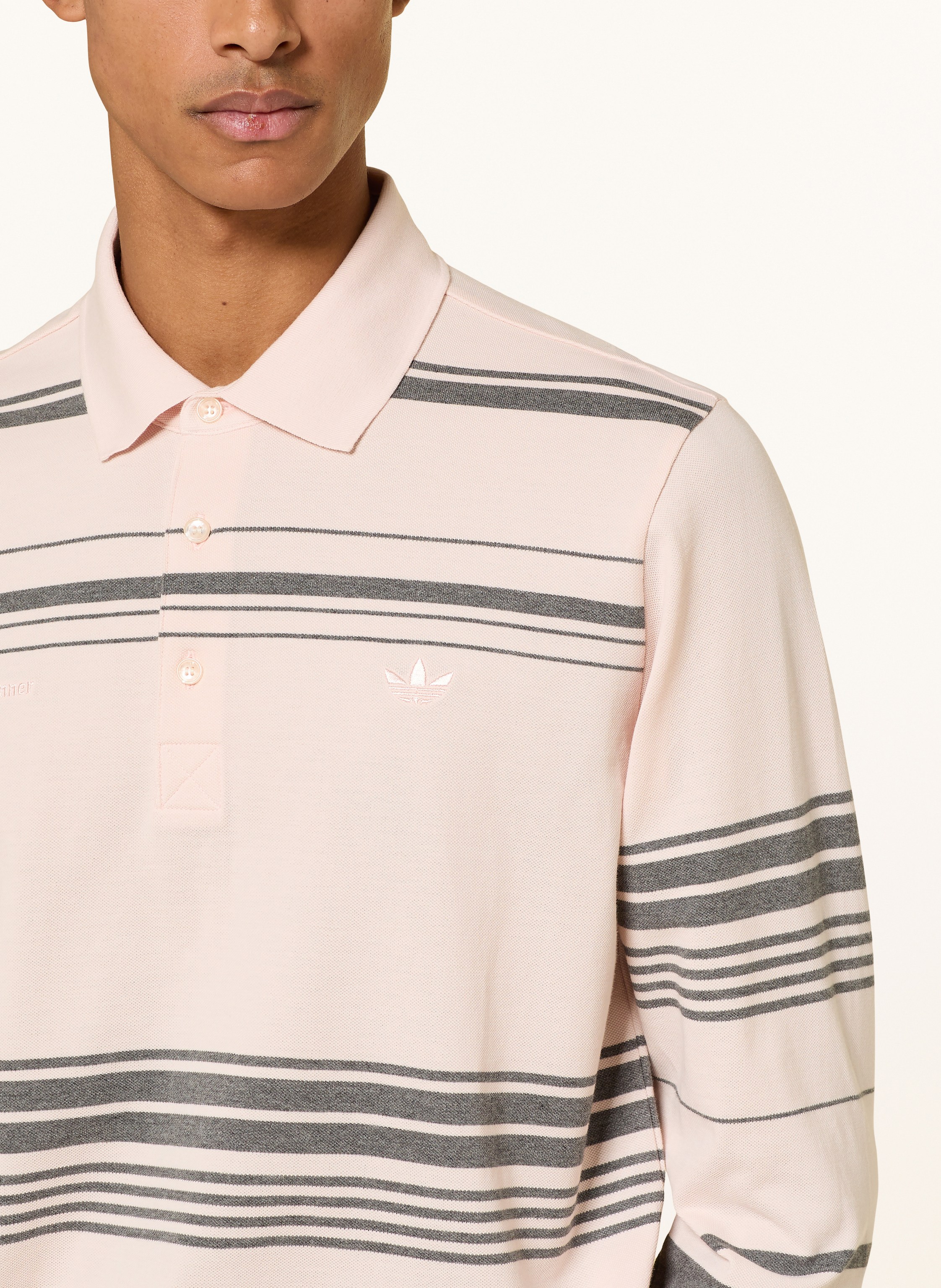 Thumbnail - Adidas Piqué-Poloshirt Wales Bonner Regular Fit rosa