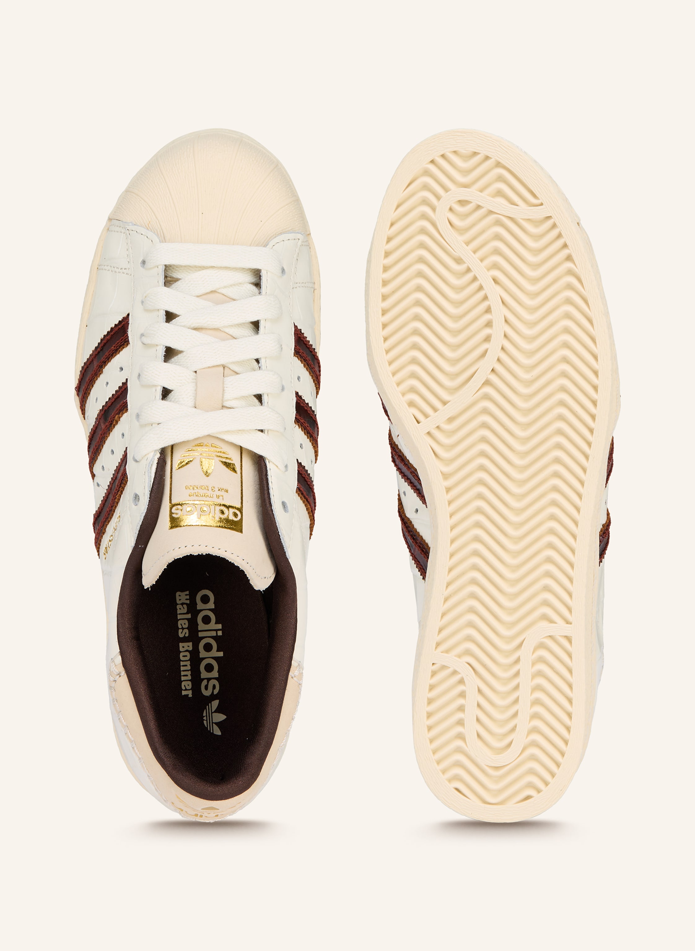 Thumbnail - Adidas Originals Sneaker Wales Bonner Superstar beige