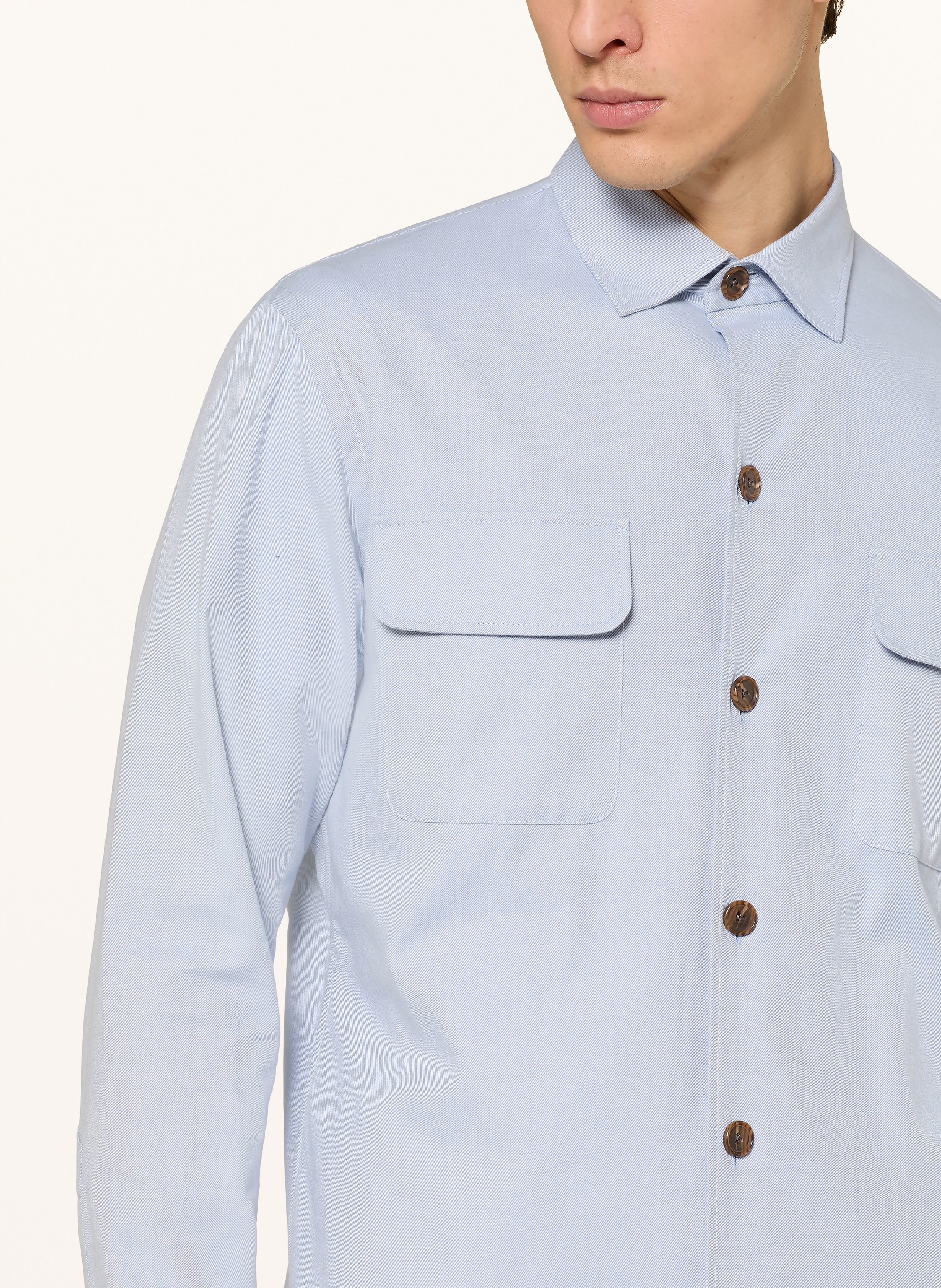 Thumbnail - Van Laack Overshirt Reydin blau